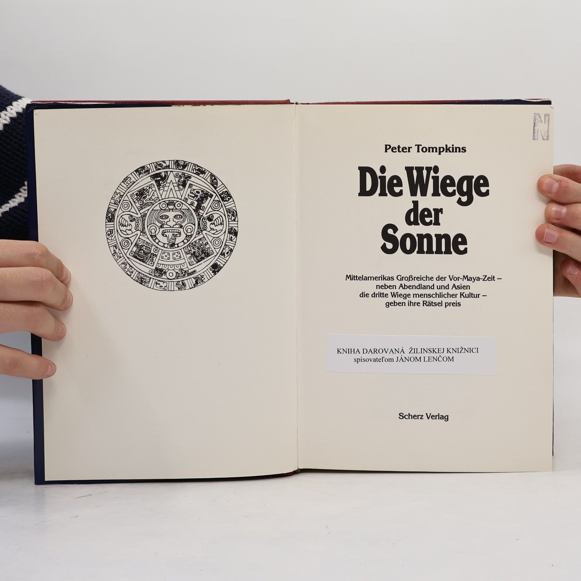 Peter Tompkins Die Wiege der Sonne