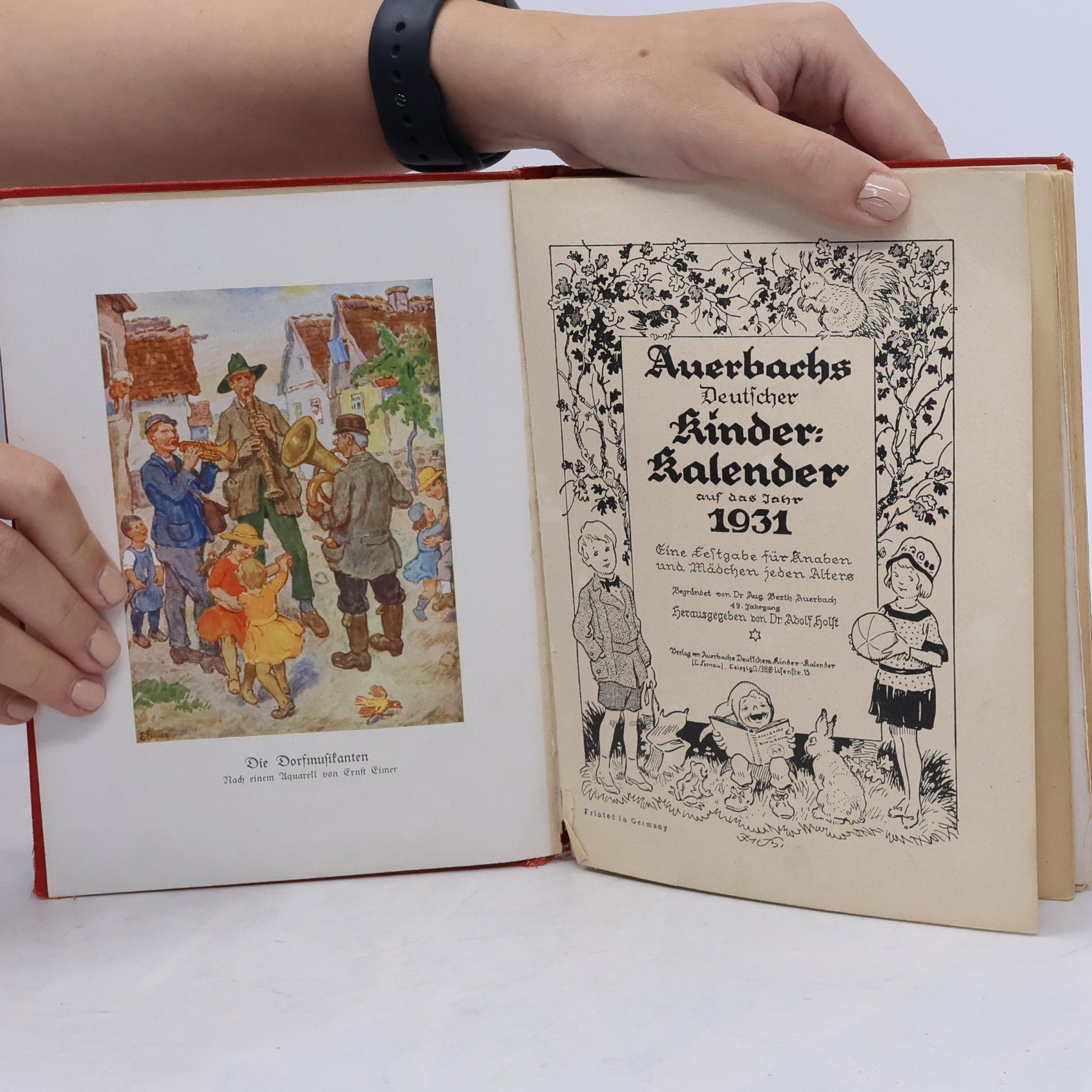 Various authors AUERBACHS DEUTSCHER KINDER-KALENDER Auf Das Jahr 1931
