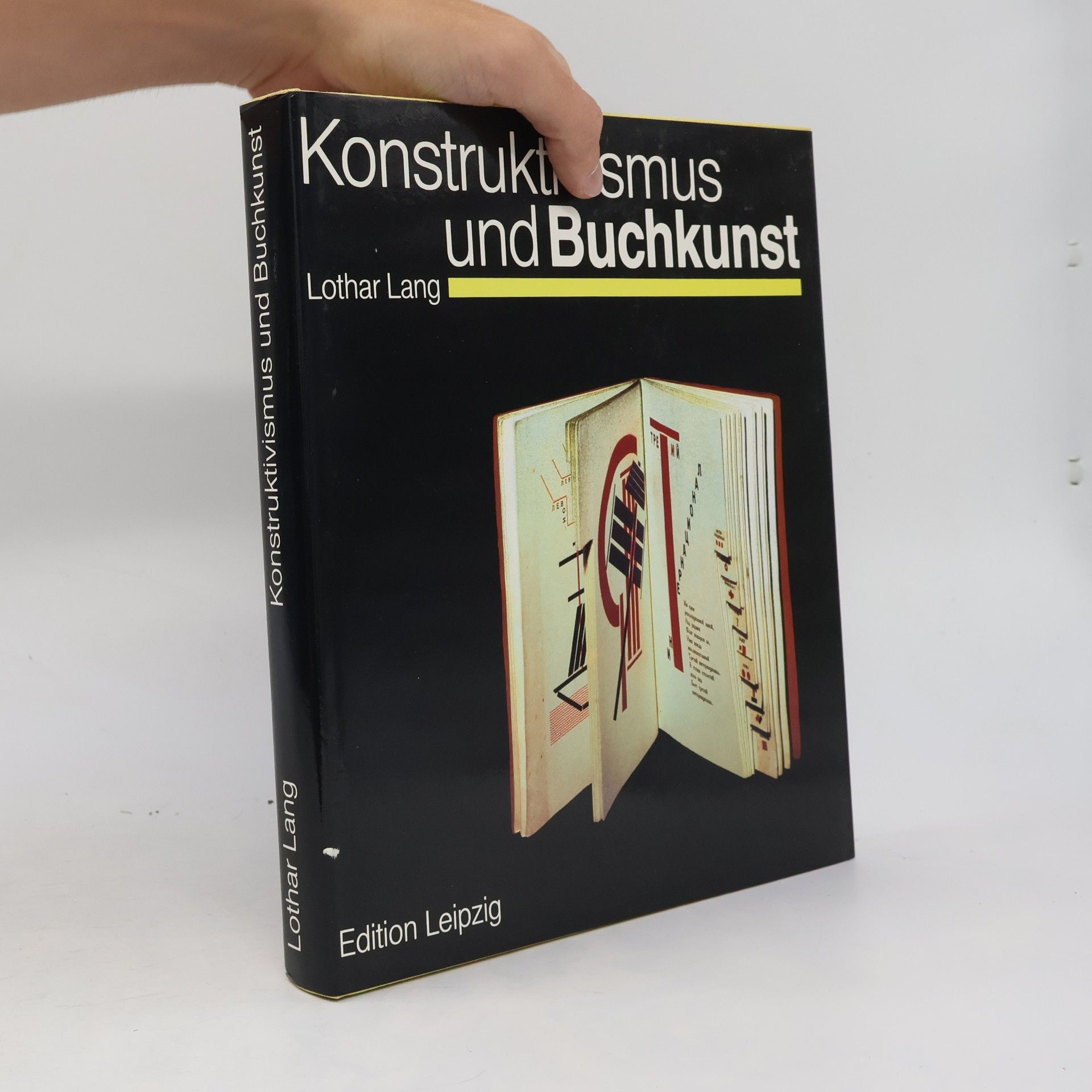 Lothar Lang Konstruktivismus und Buchkunst