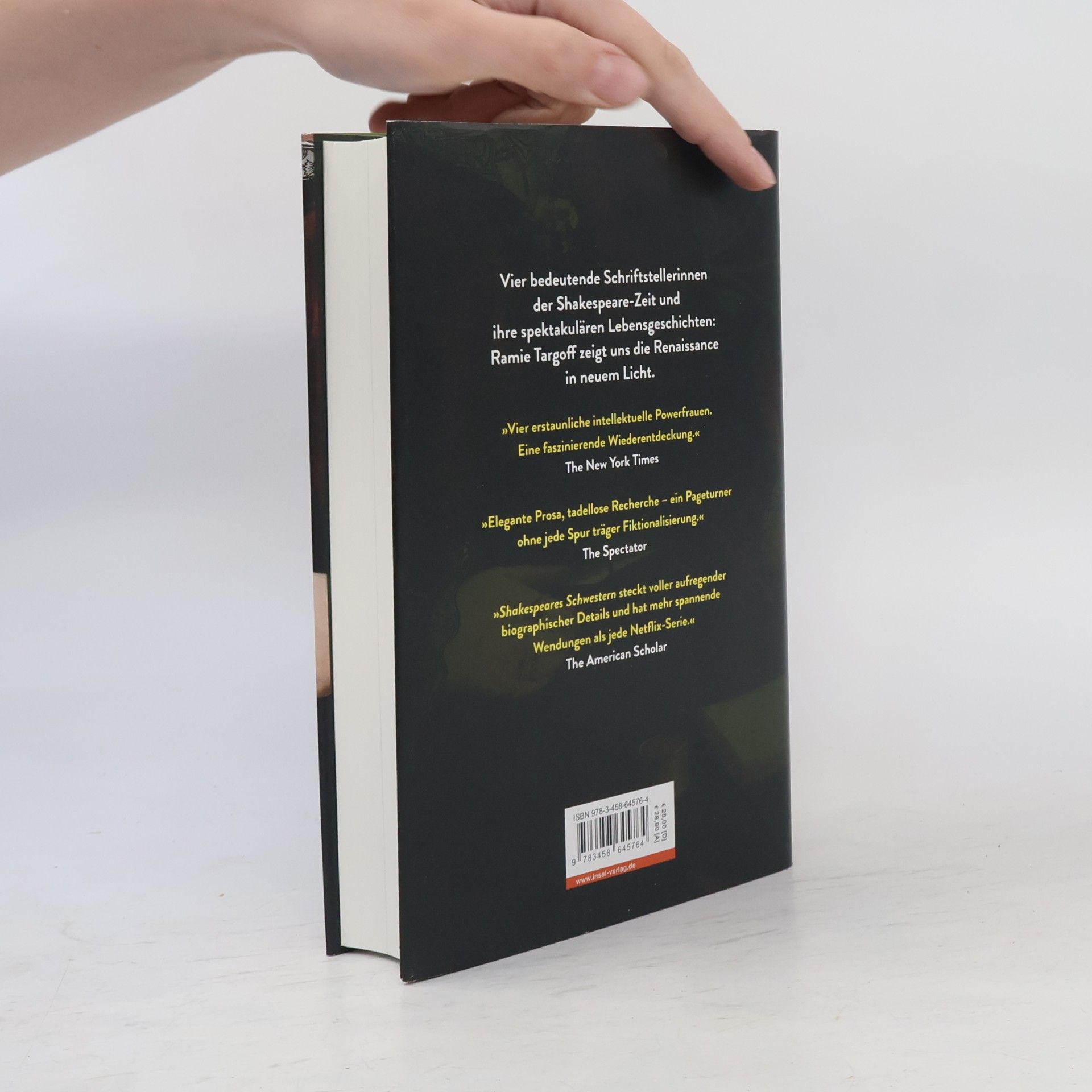 Ramie Targoff Shakespeares Schwestern: Wie Frauen die Renaissance schrieben | Vier bedeutende Schriftstellerinnen und ihre spektakulären Lebensgeschichten