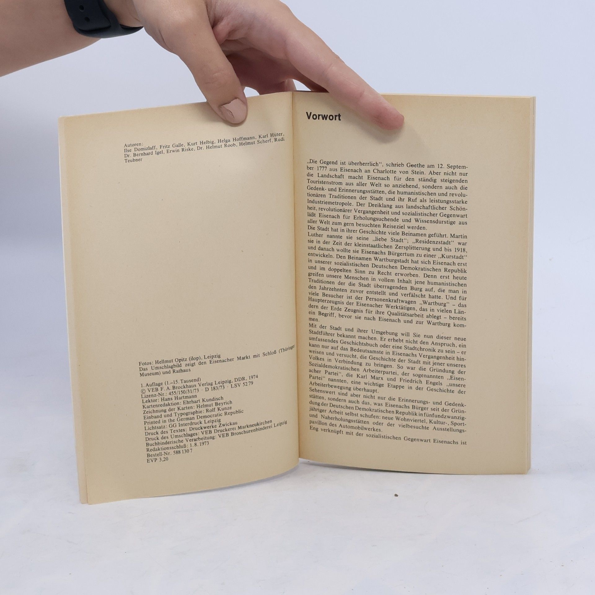 Autorenkollektiv Brockhaus-Stadtführer. Eisenach