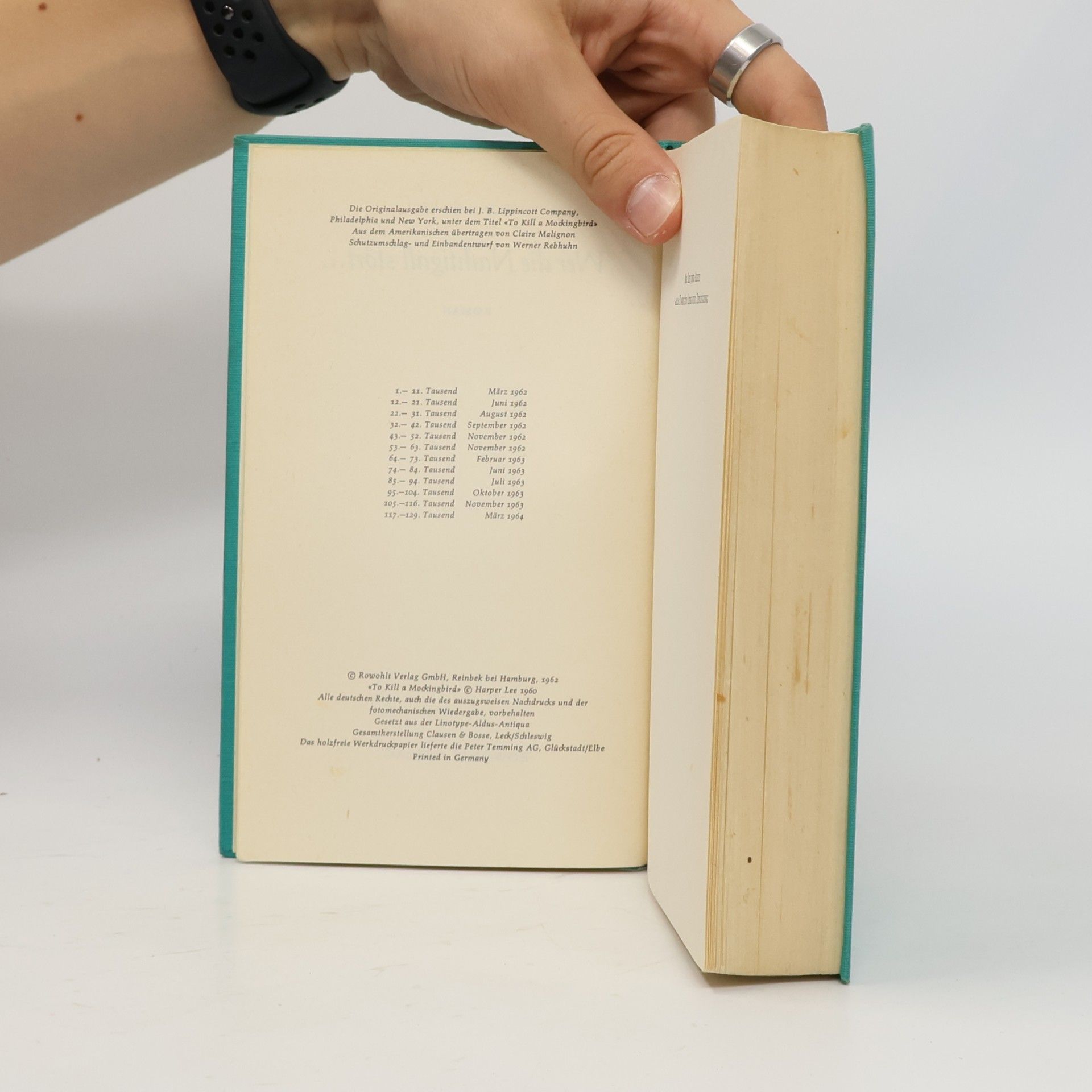 Harper Lee Wer die Nachtigall stört