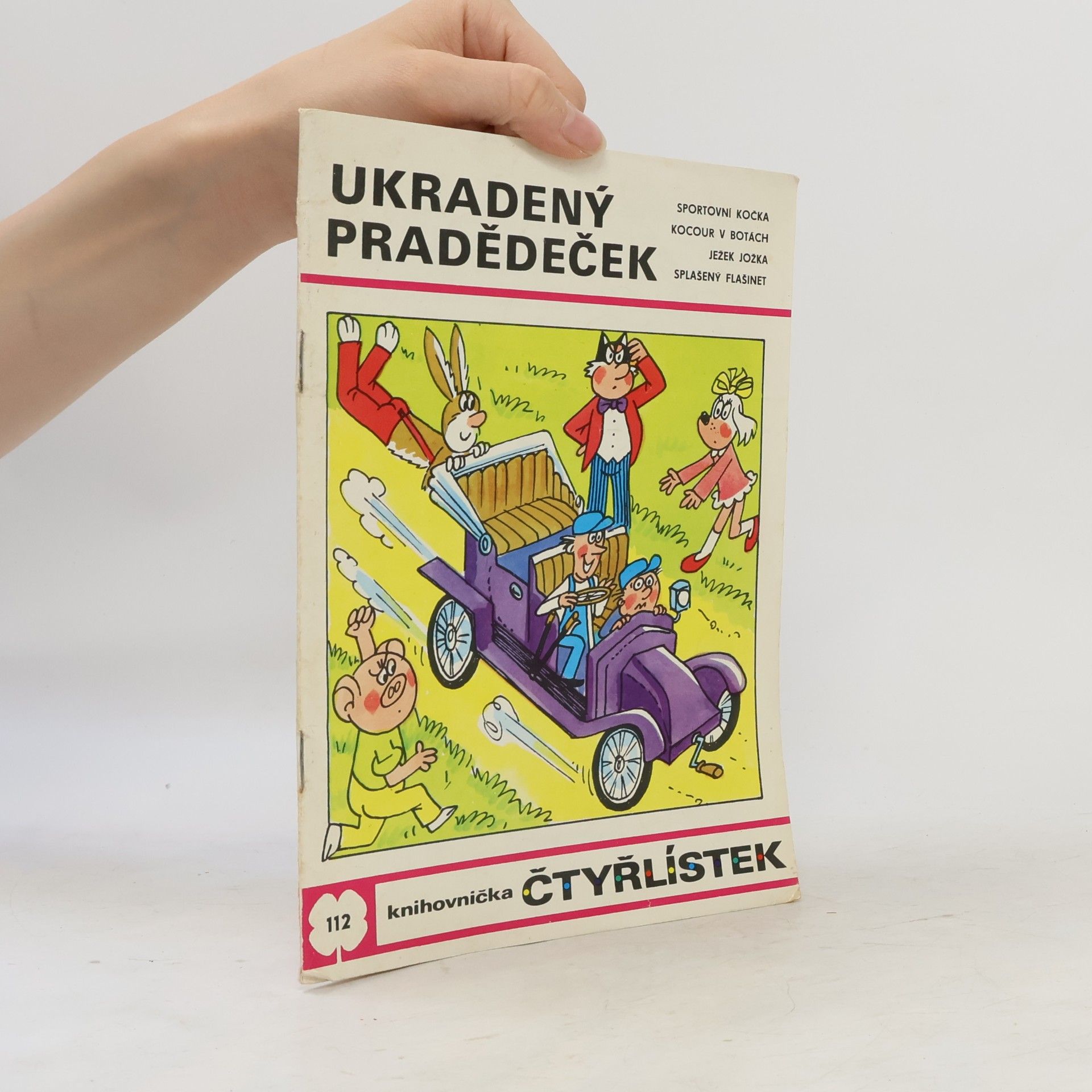 Jaroslav Němeček Čtyřlístek 112. Ukradený pradědeček