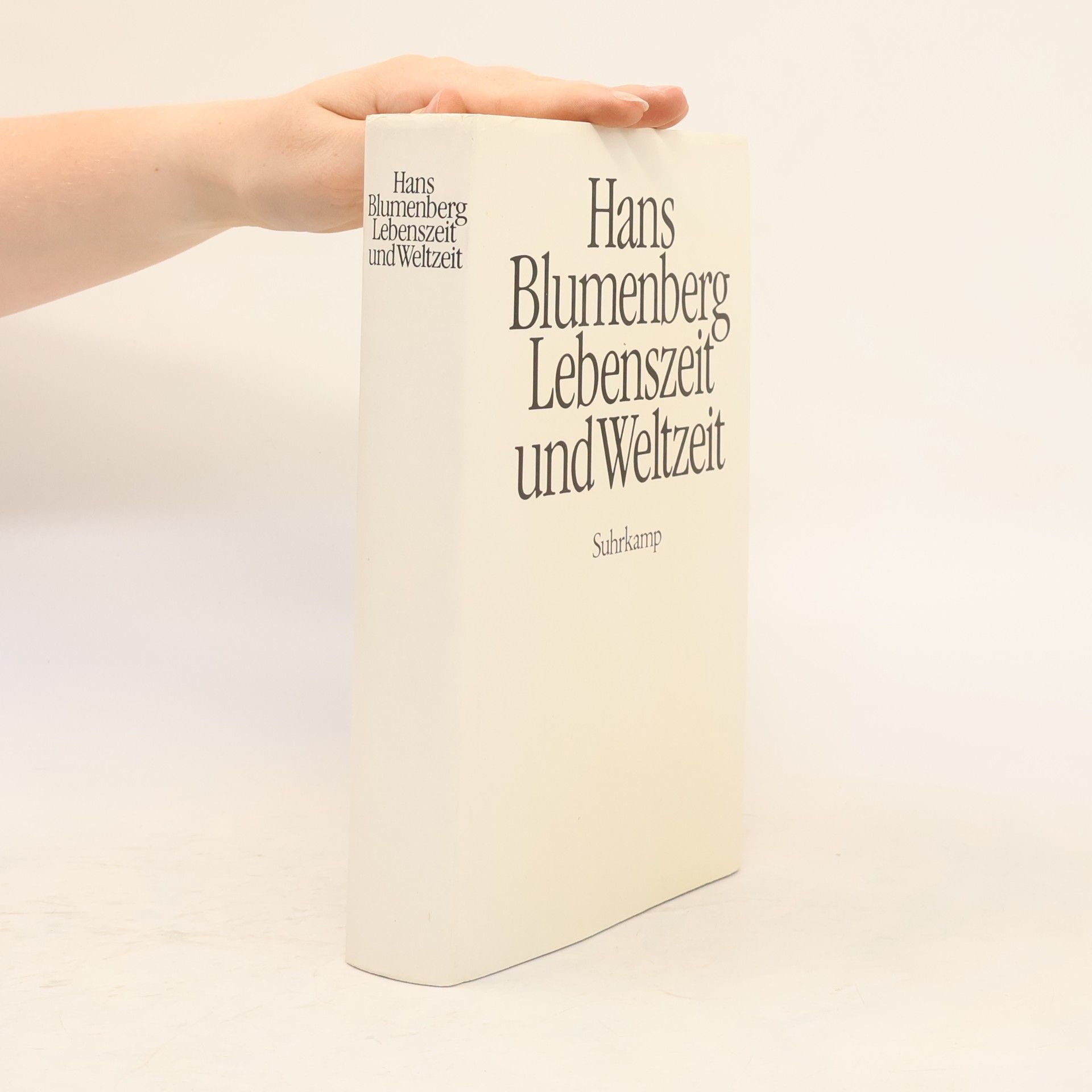 Hans Blumenberg Lebenszeit und Weltzeit