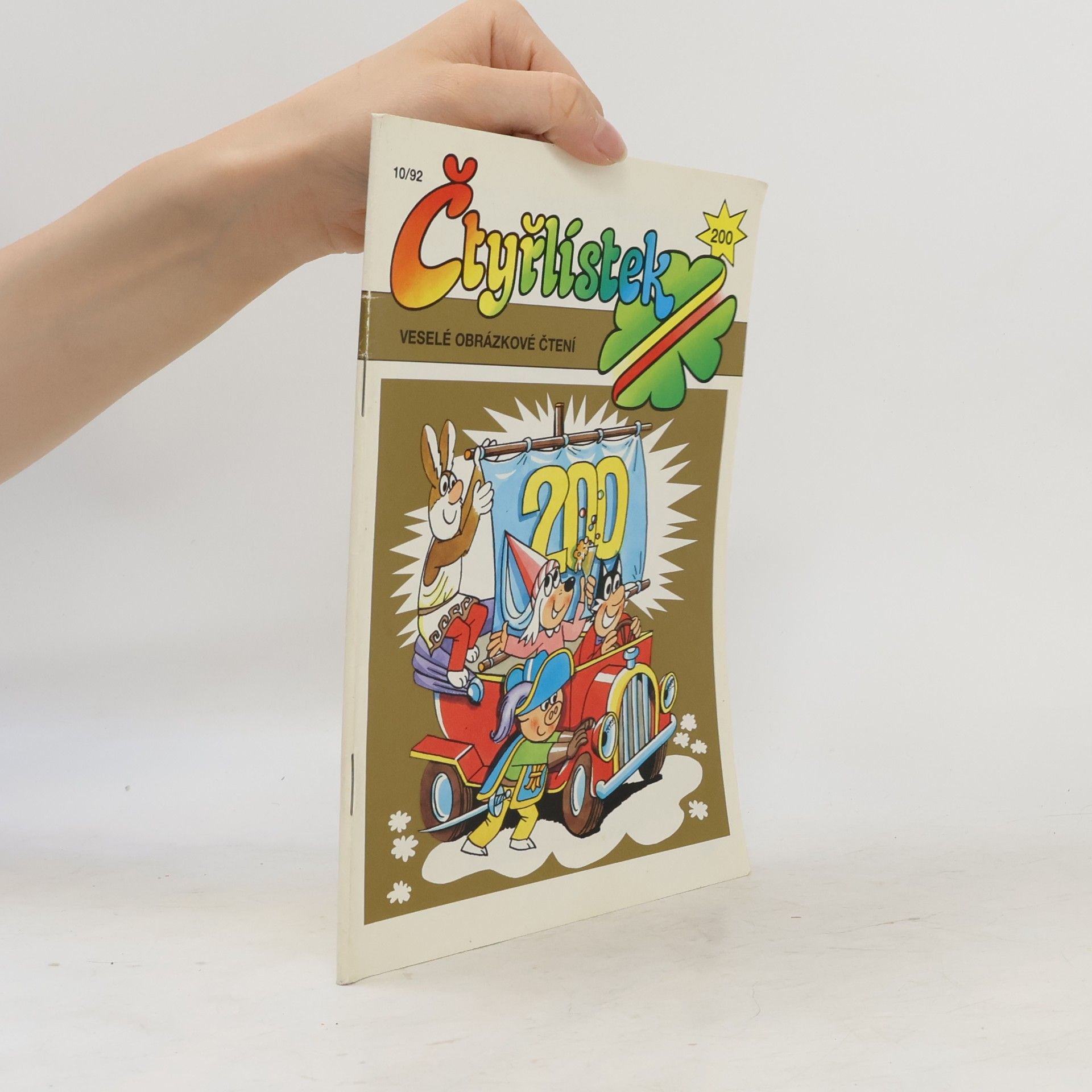 Autorenkollektiv Čtyřlístek 200. 10/1992
