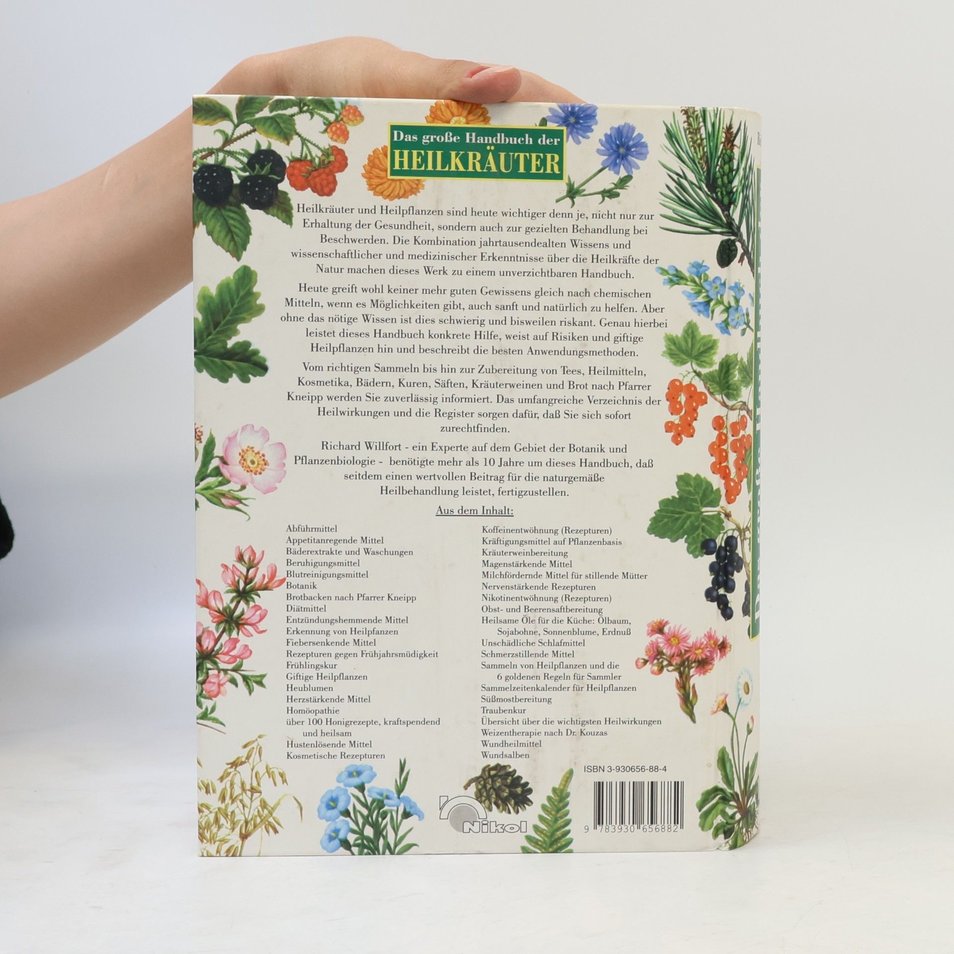 Richard Willfort Das grosse Handbuch der Heilkräuter