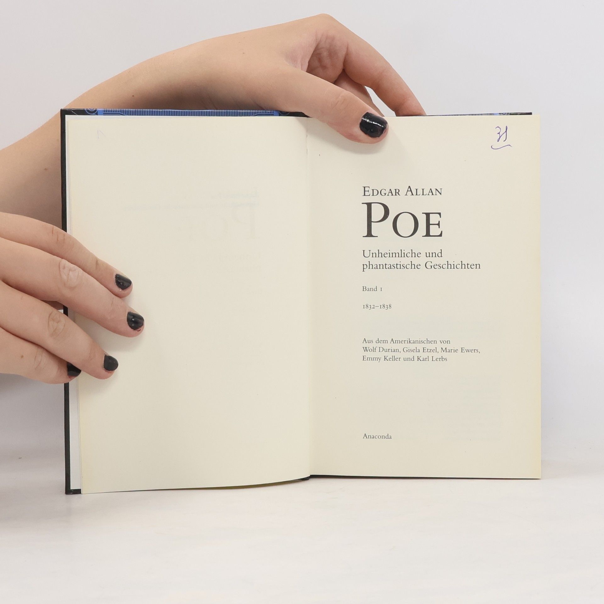 Edgar Allan Poe Unheimliche und phantastische Geschichten 1