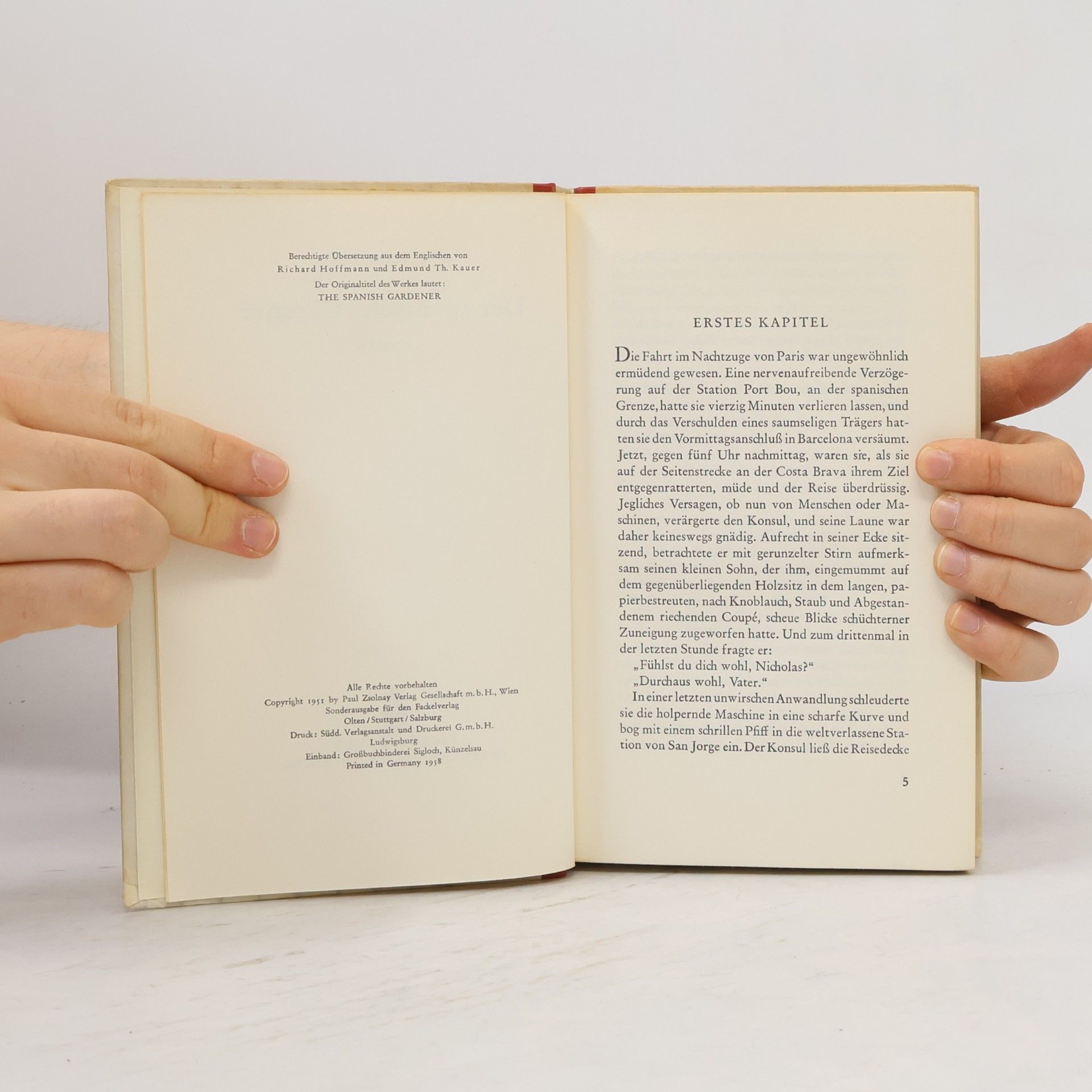 A. J. Cronin Der spanische Gärtner