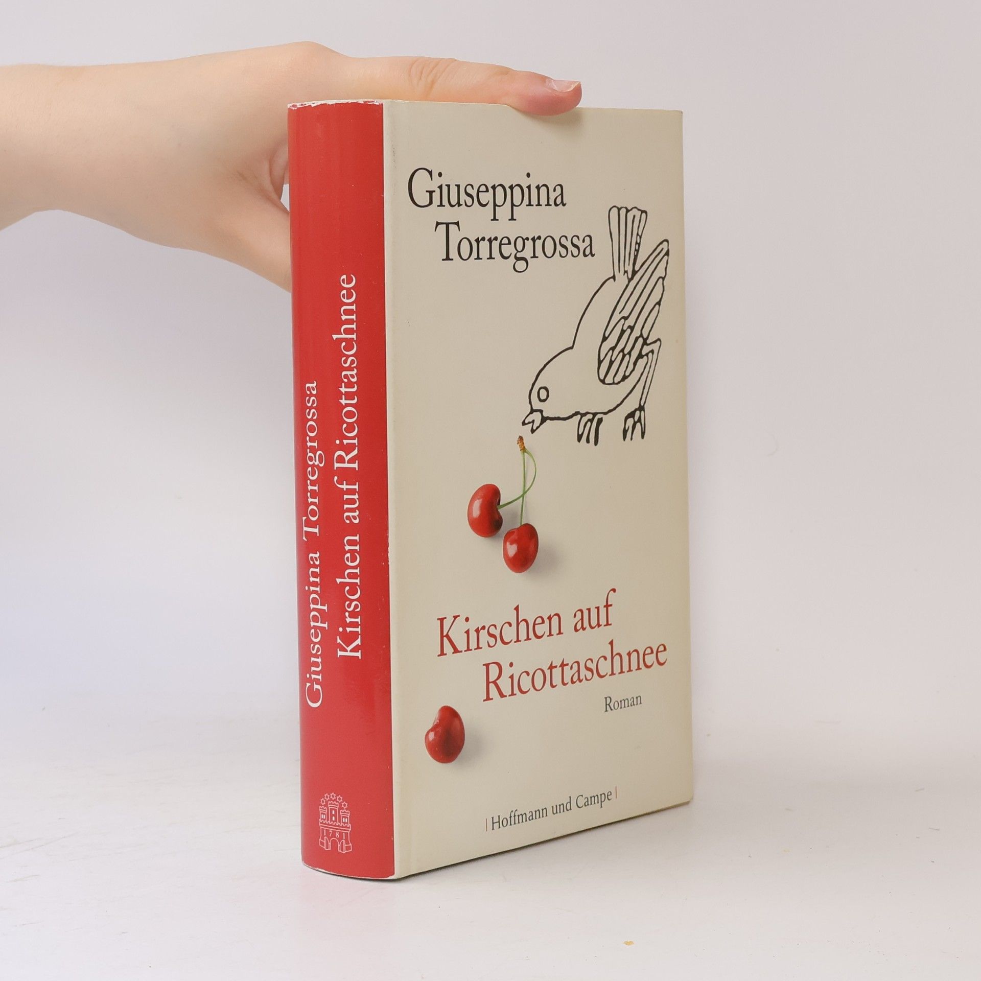 Giuseppina Torregrossa Kirschen auf Ricottaschnee