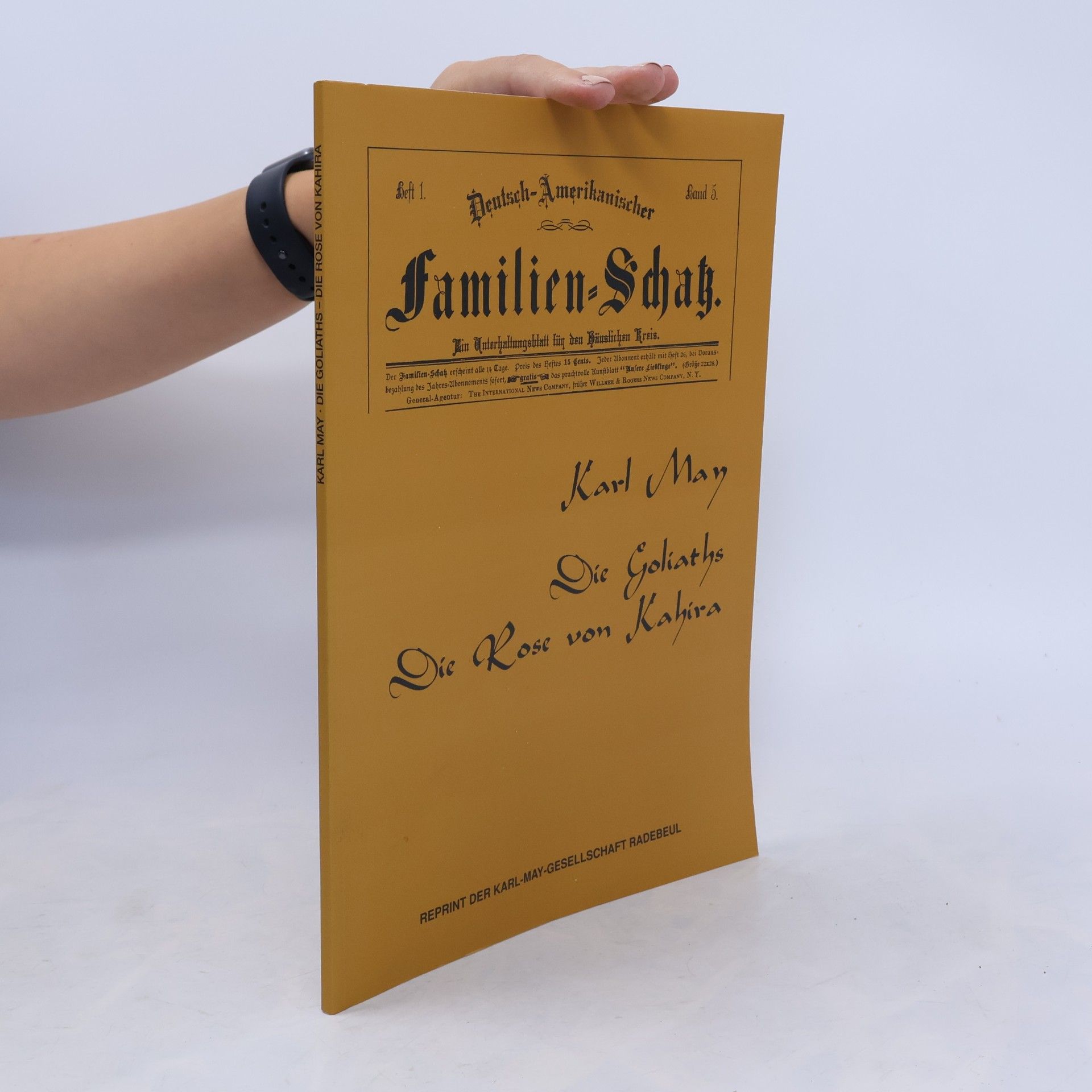 Karl May Deutsch-Amerikanischer Familien-Schat. Heft.1, Band. 5