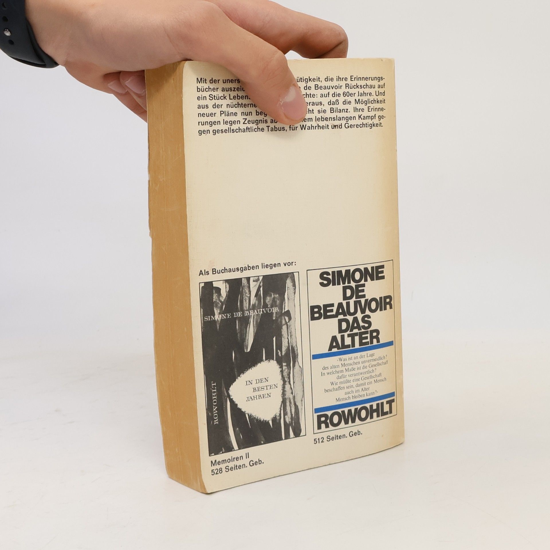 Simone de Beauvoir Alles in allem