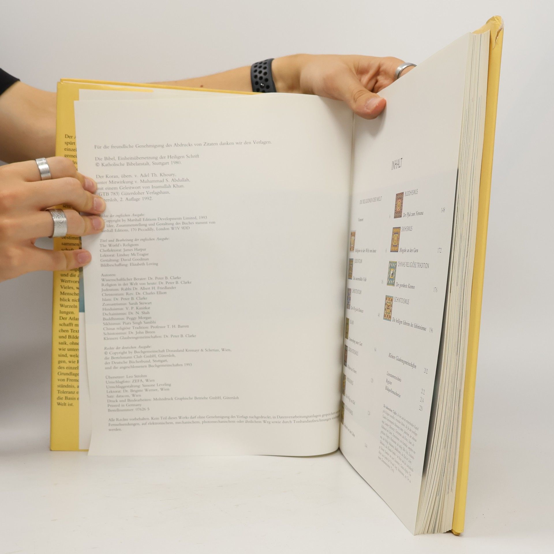 Autorenkollektiv Atlas der welt Religionen