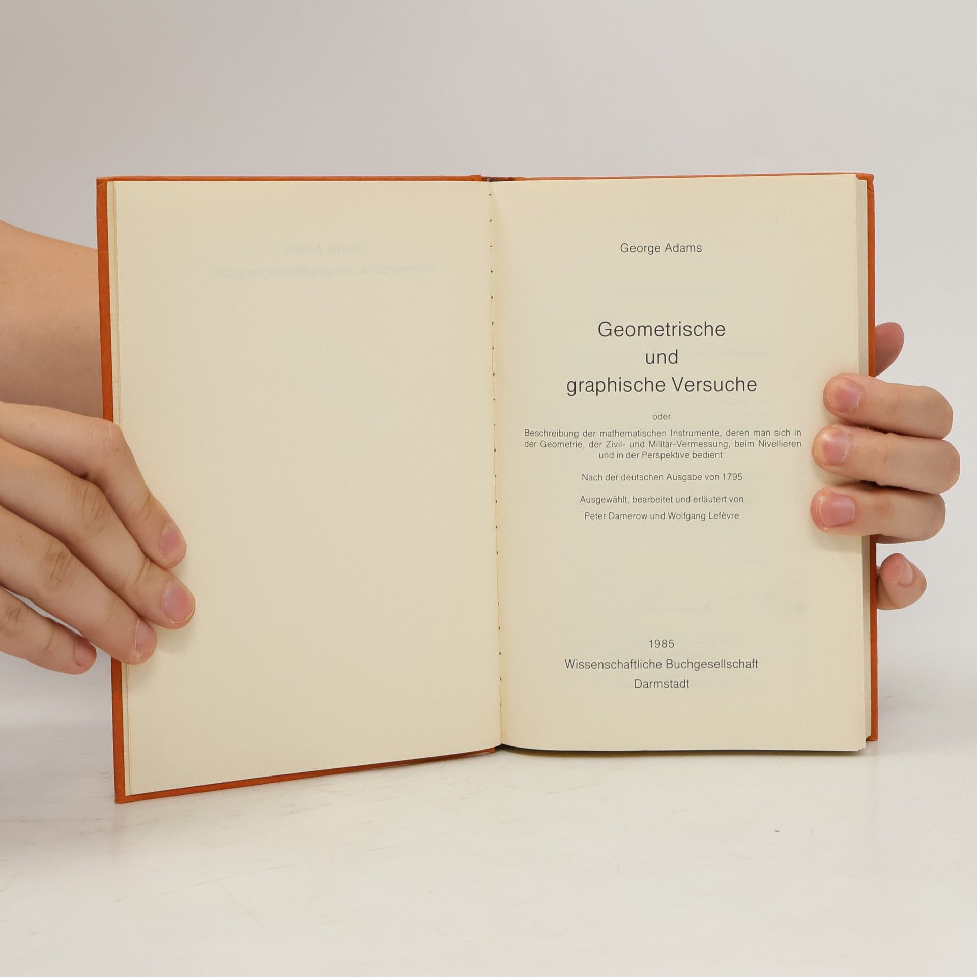 George Adams Geometrische und graphische Versuche