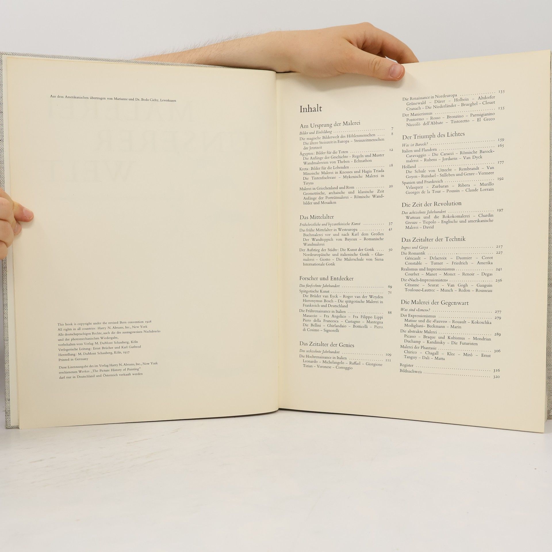 Horst W. Janson Malerei unserer Welt