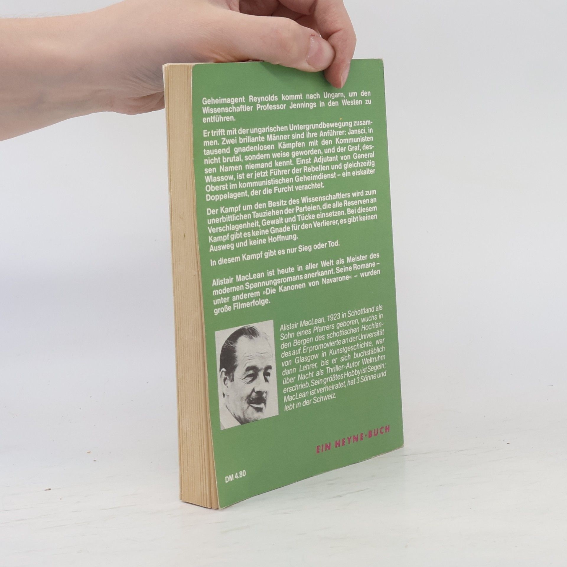 Alistair MacLean Jenseits der Grenze