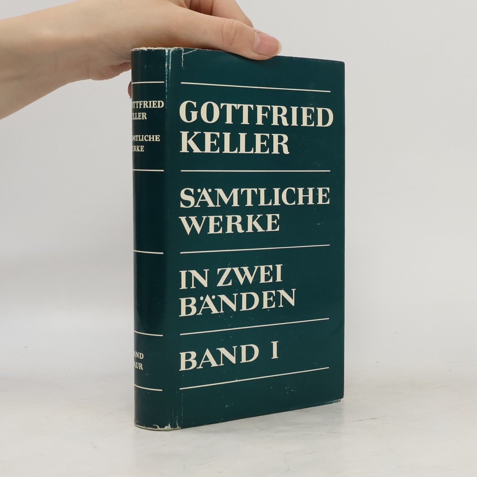 Gottfried Keller Sämtliche Werke