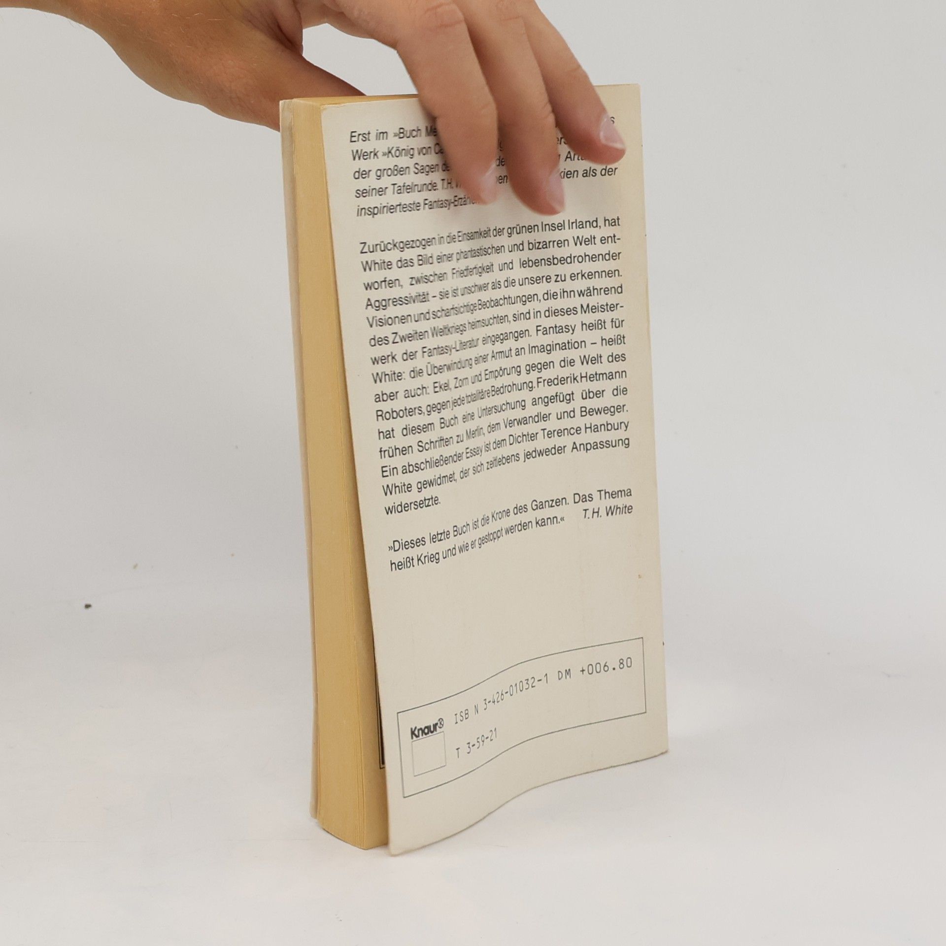 T. H. White Das Buch Merlin