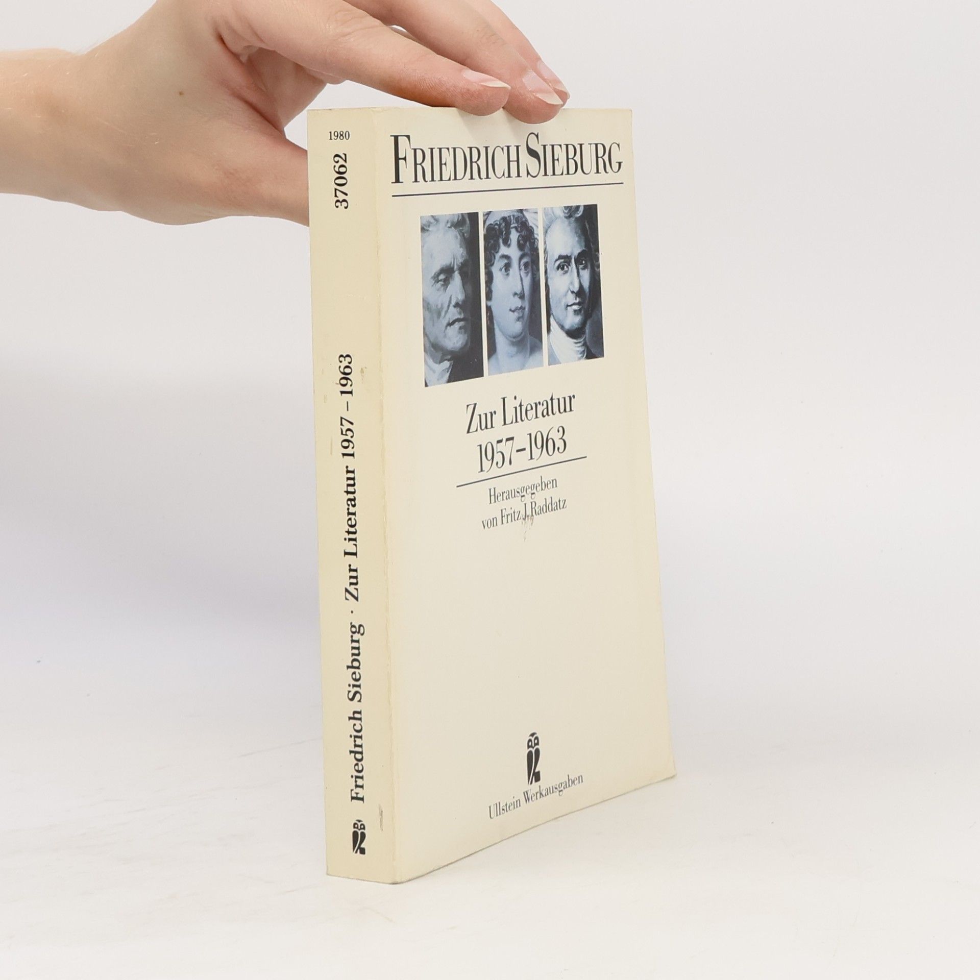 Friedrich Sieburg Zur Literatur 1957 - 1963