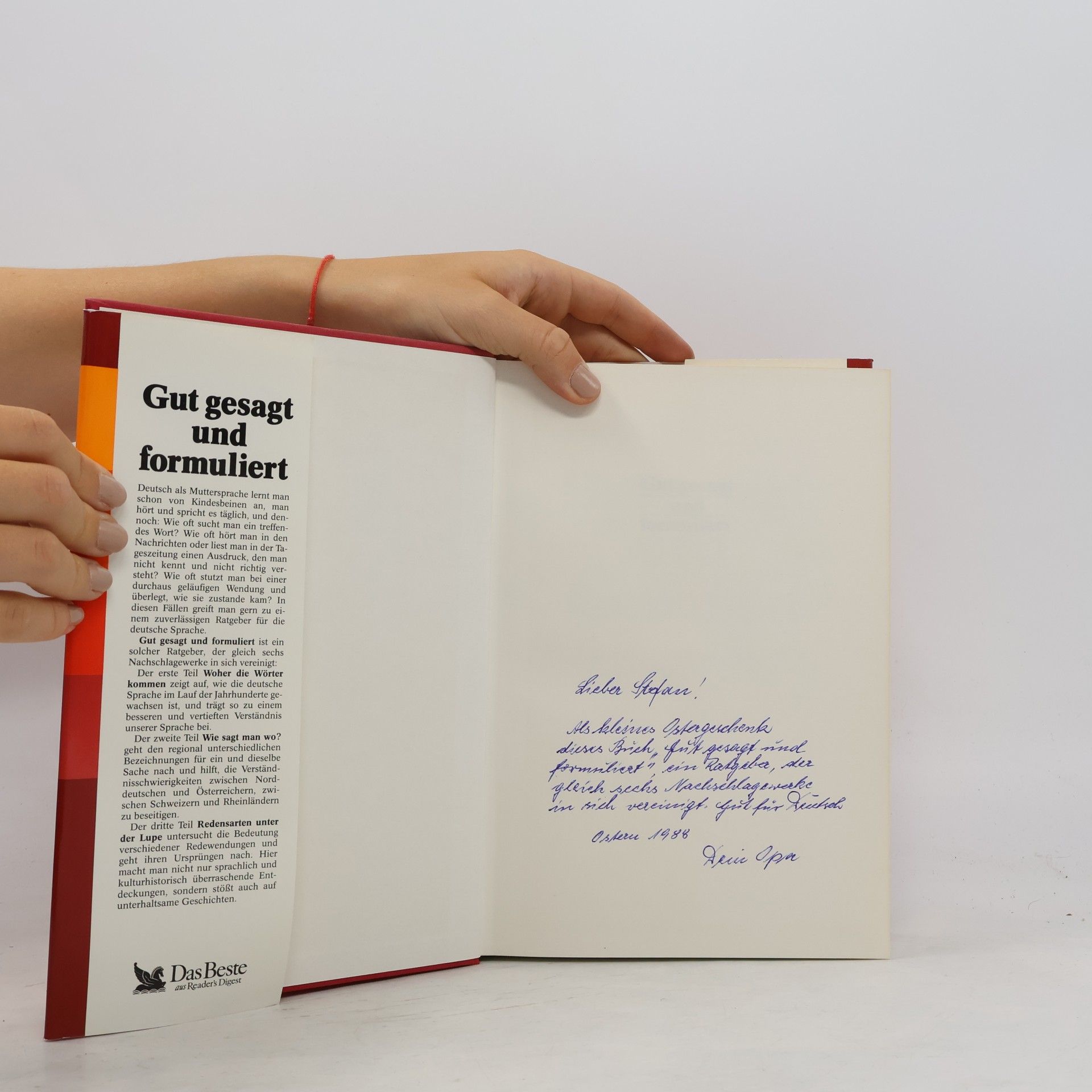 Various authors Gut gesagt und Formuliert