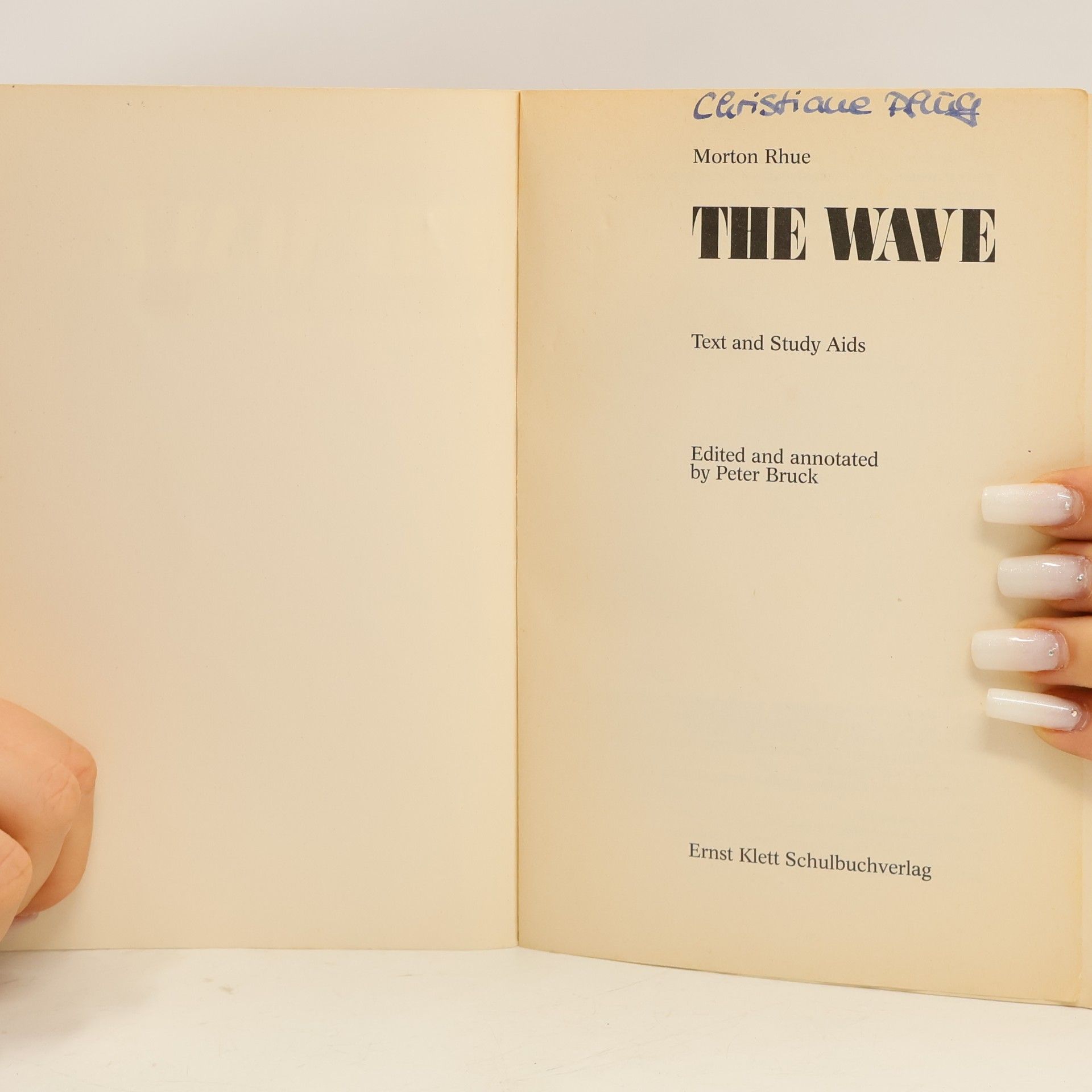 Todd Strasser The wave