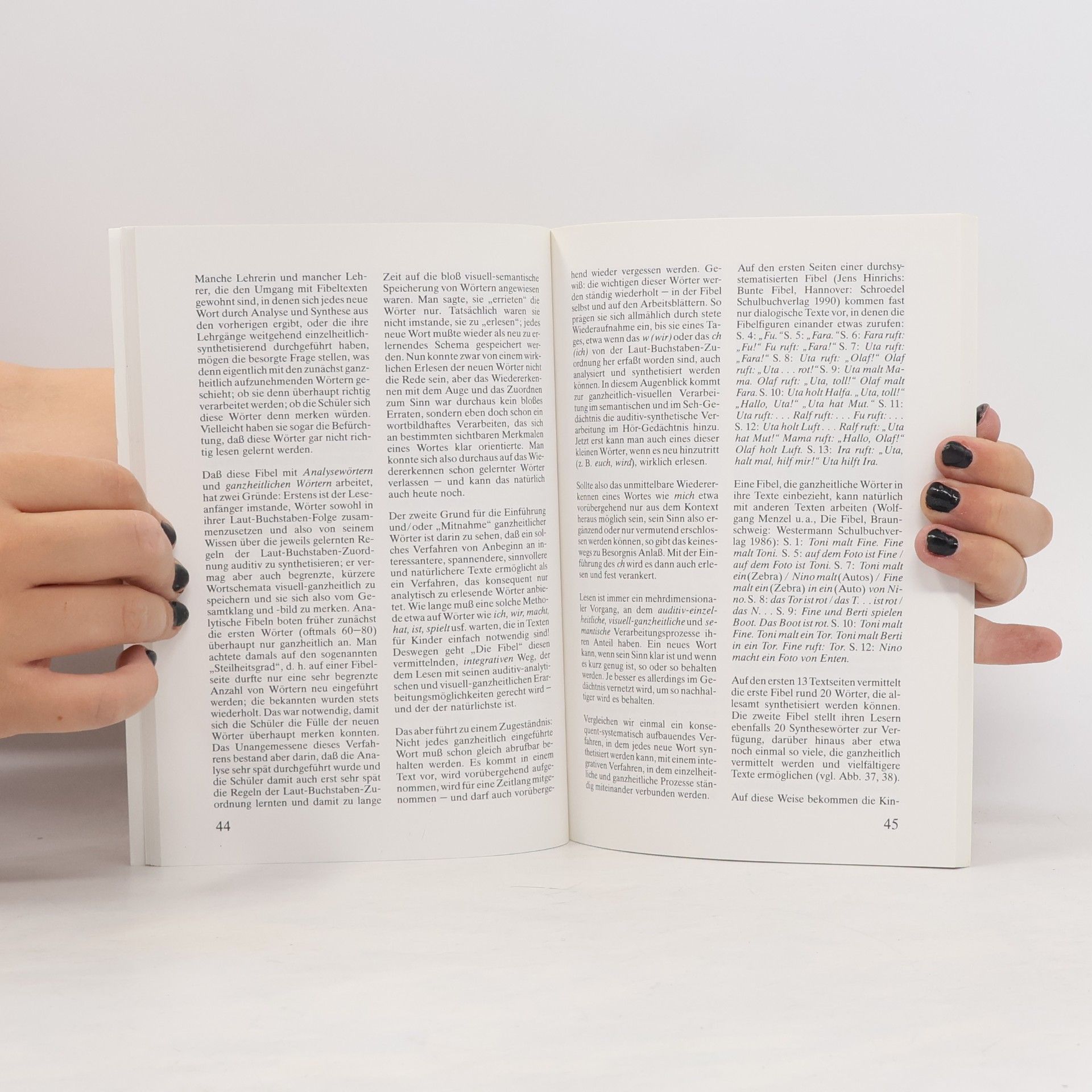 Wolfgang Walter Menzel Lesen lernen - schreiben lernen