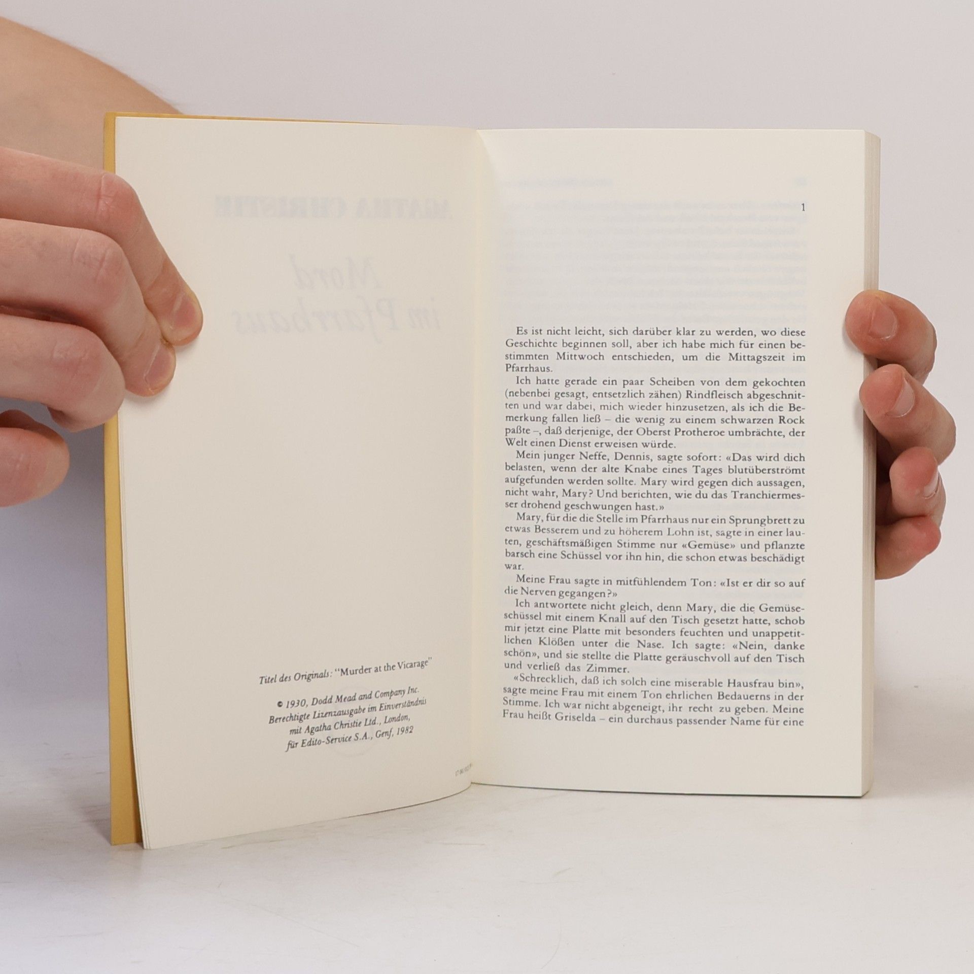 Agatha Christie Mord im Pfarrhaus