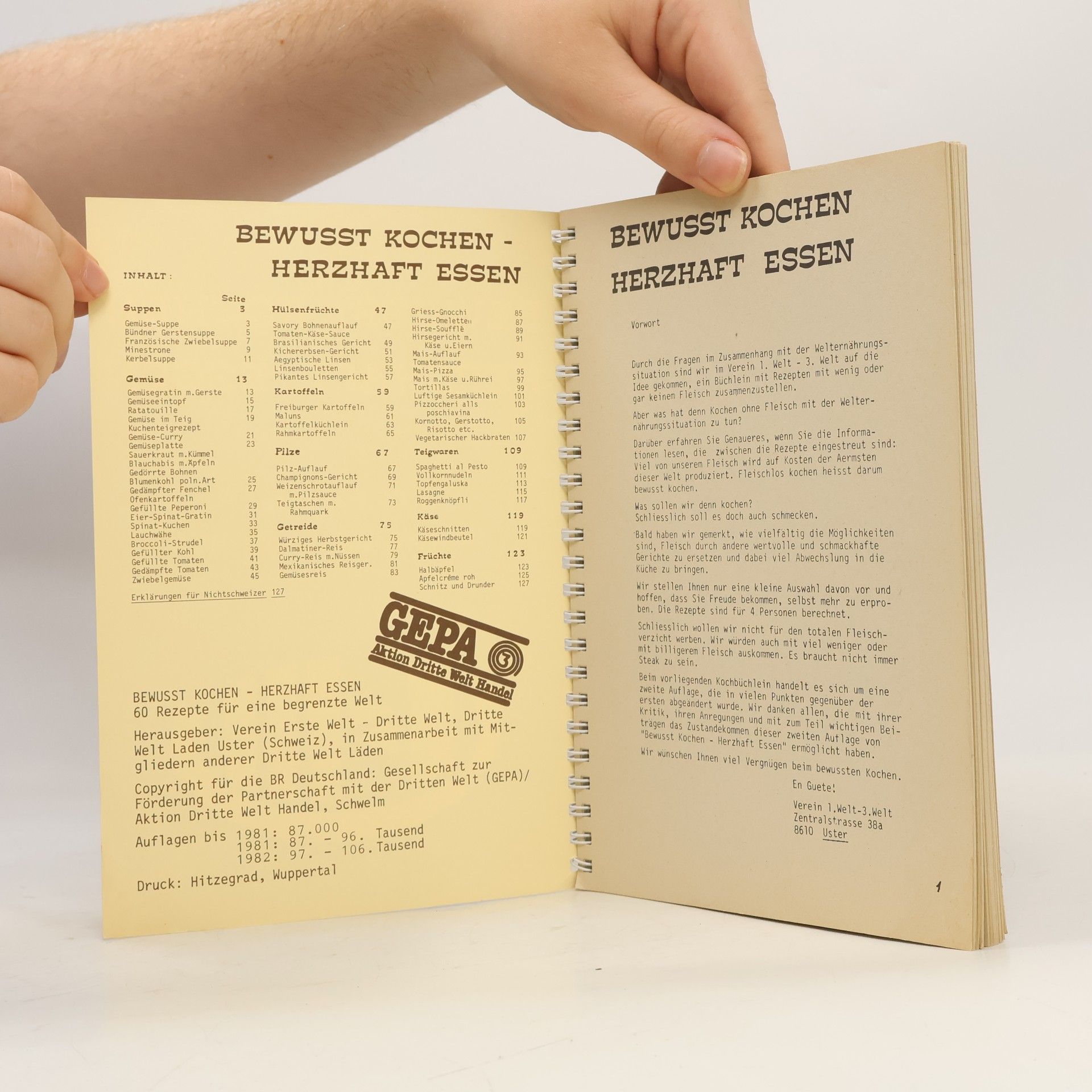 Autorenkollektiv Bewußt kochen, herzhaft essen