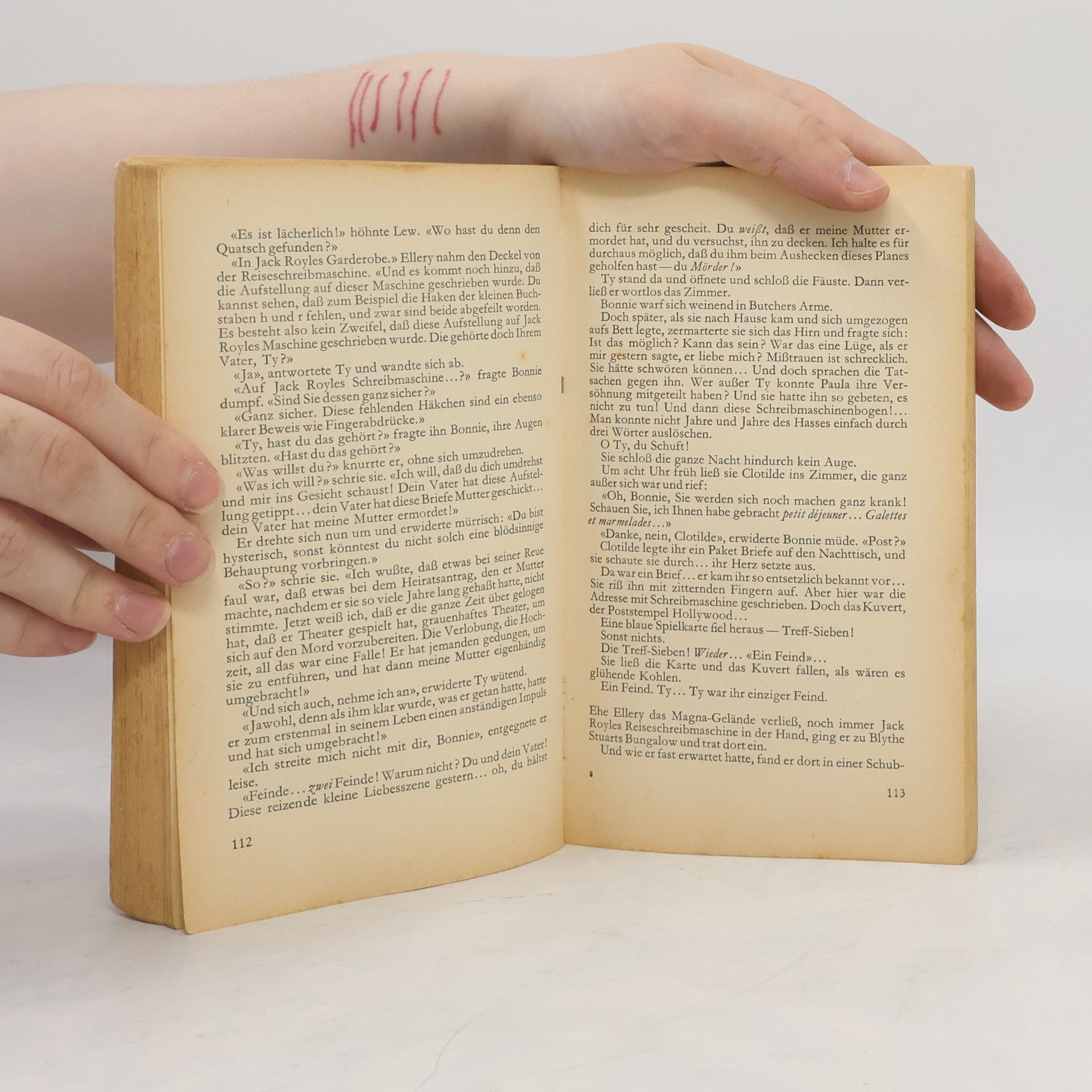 Ellery Queen Trauung in der Luft