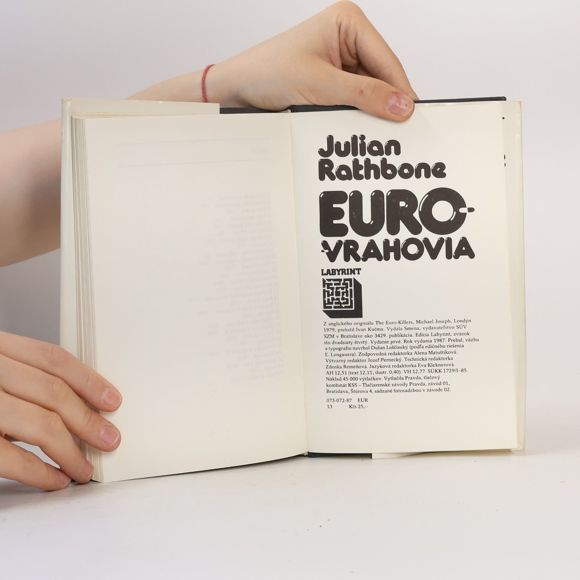 Julian Rathbone Euro-vrahovia