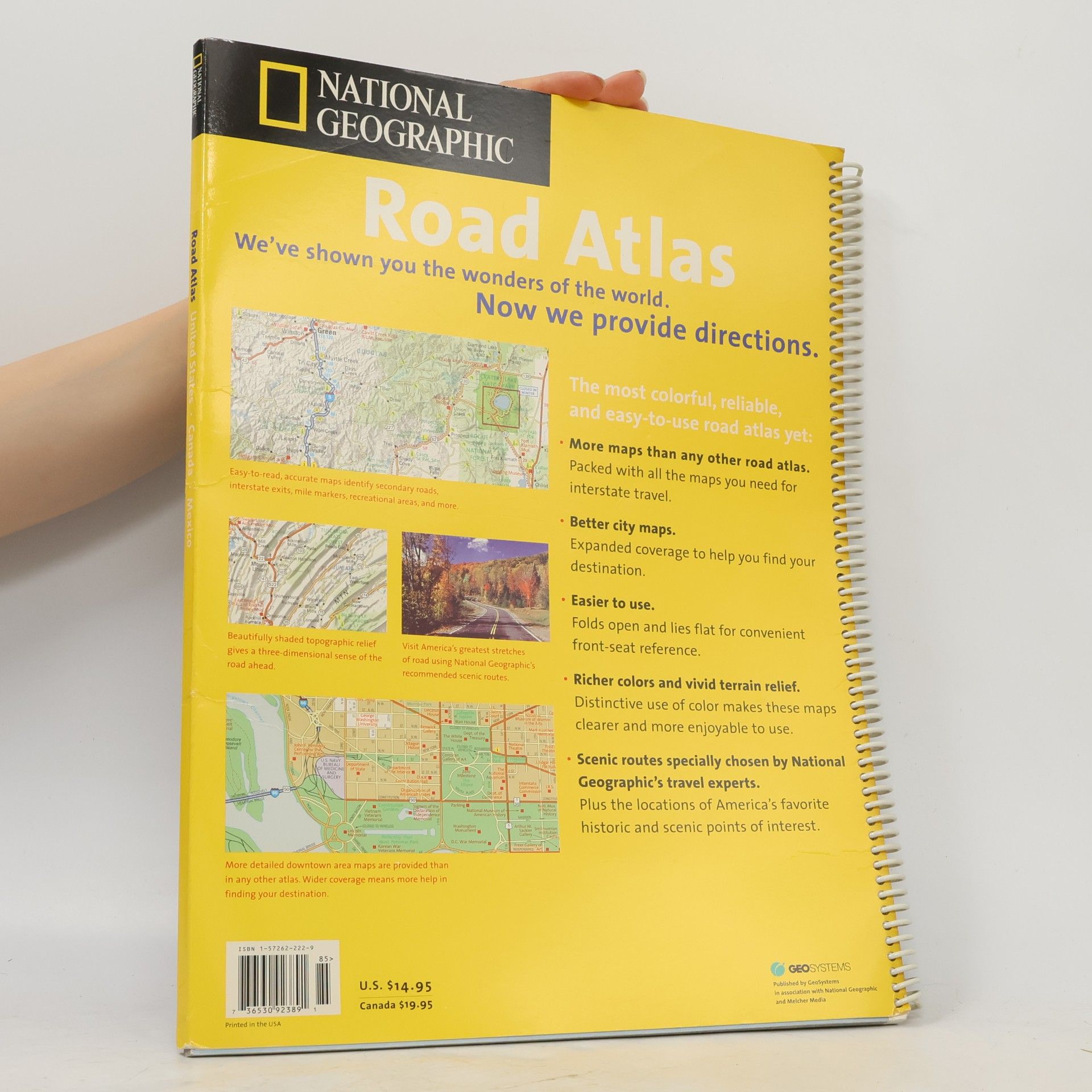 Autores varios Road Atlas 1998. United States. Canada. Mexico