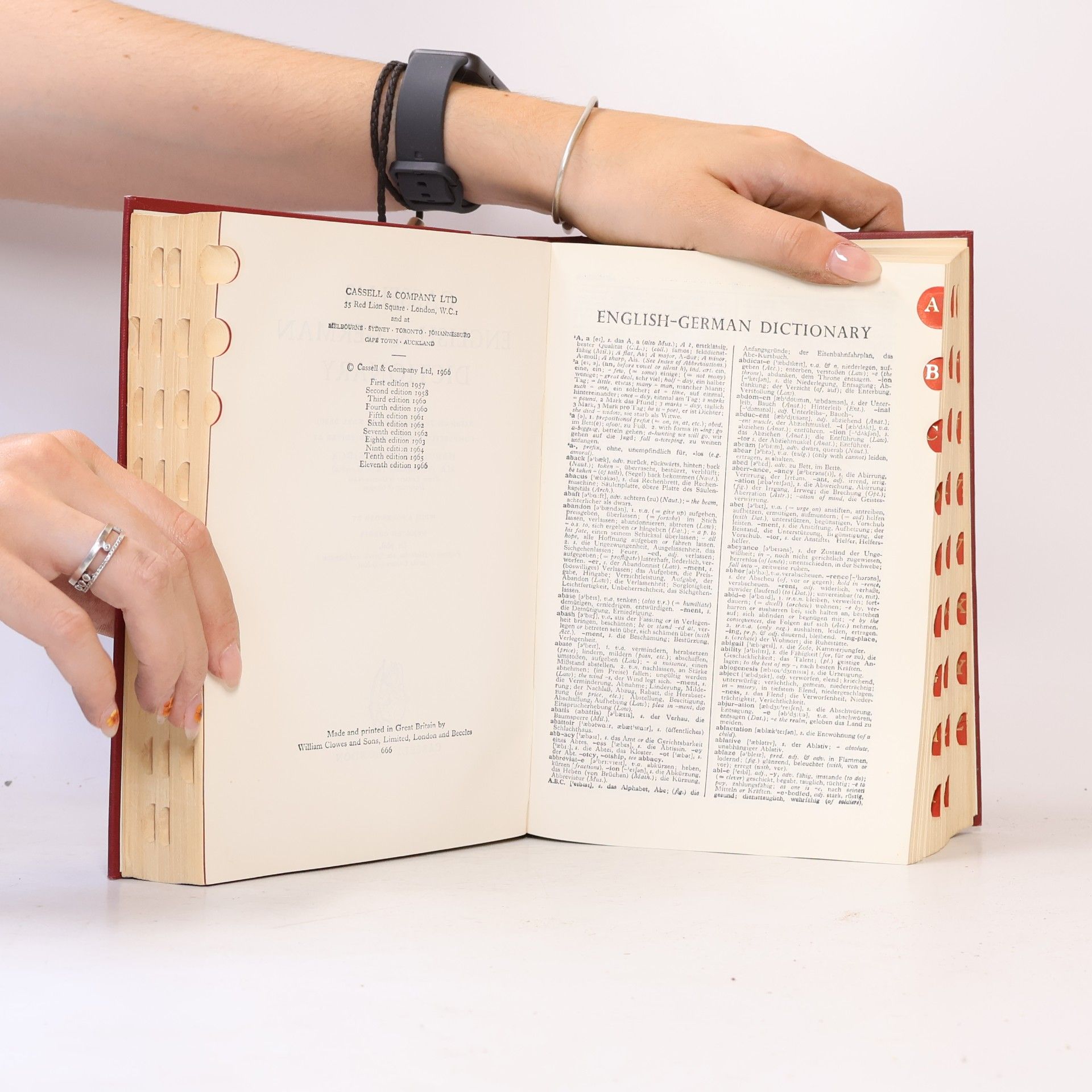 Karl Breul Cassell's German and English Dictionary
