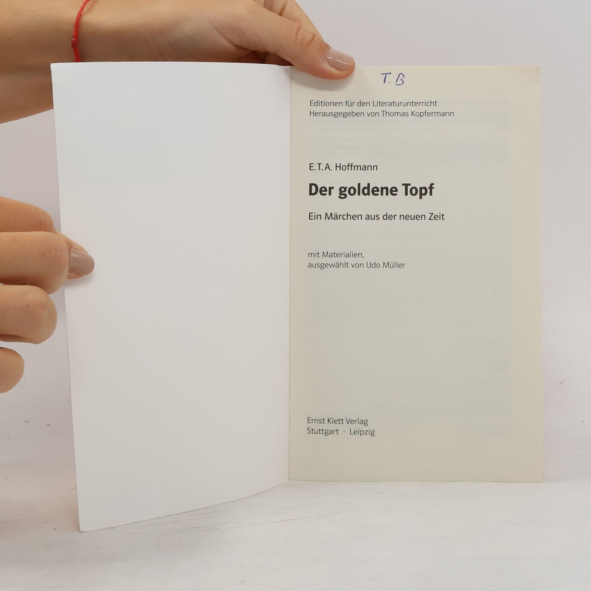 E. T. A. Hoffmann Der goldene Topf