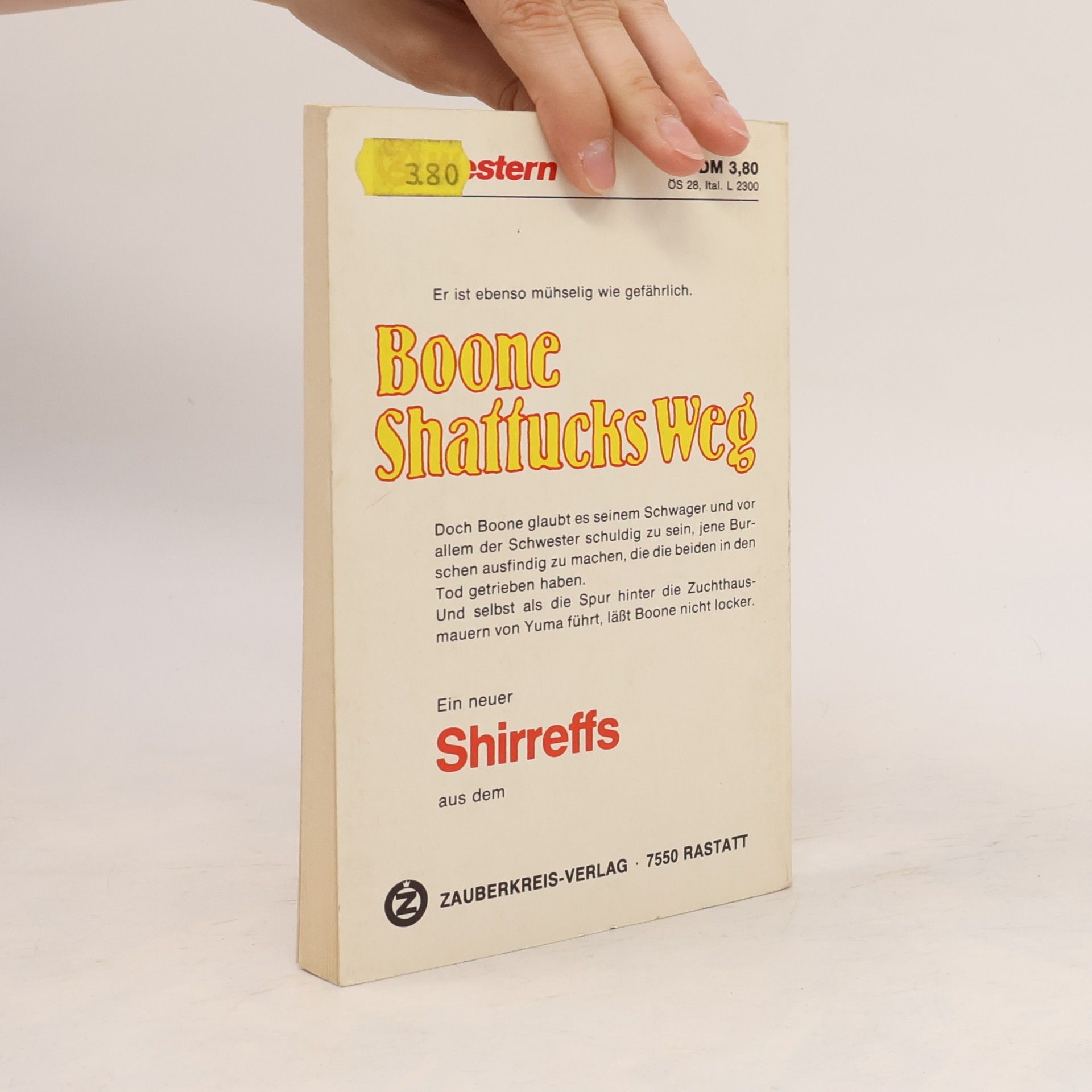 Gordon D. Shirreffs Boone Shattucks Weg