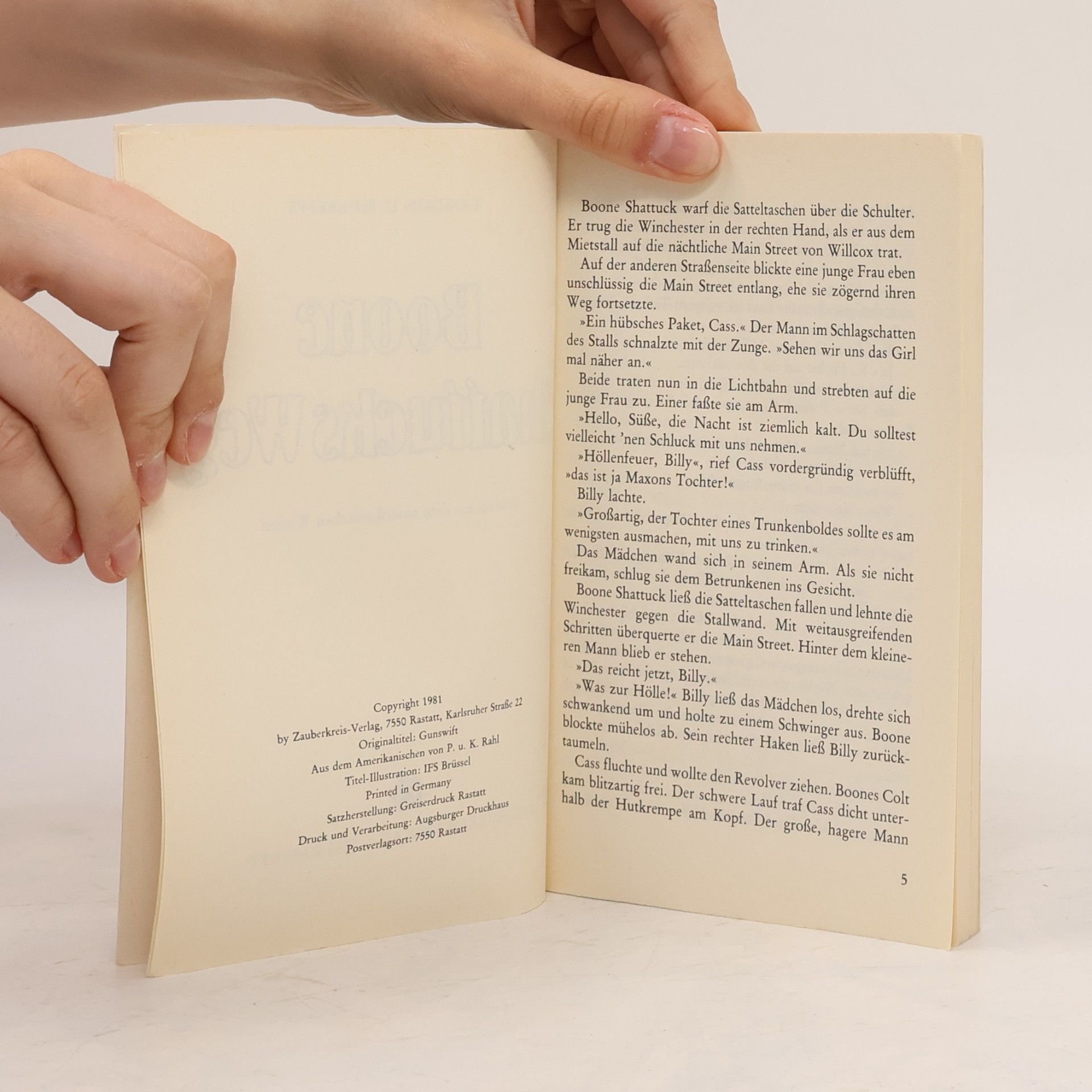 Gordon D. Shirreffs Boone Shattucks Weg