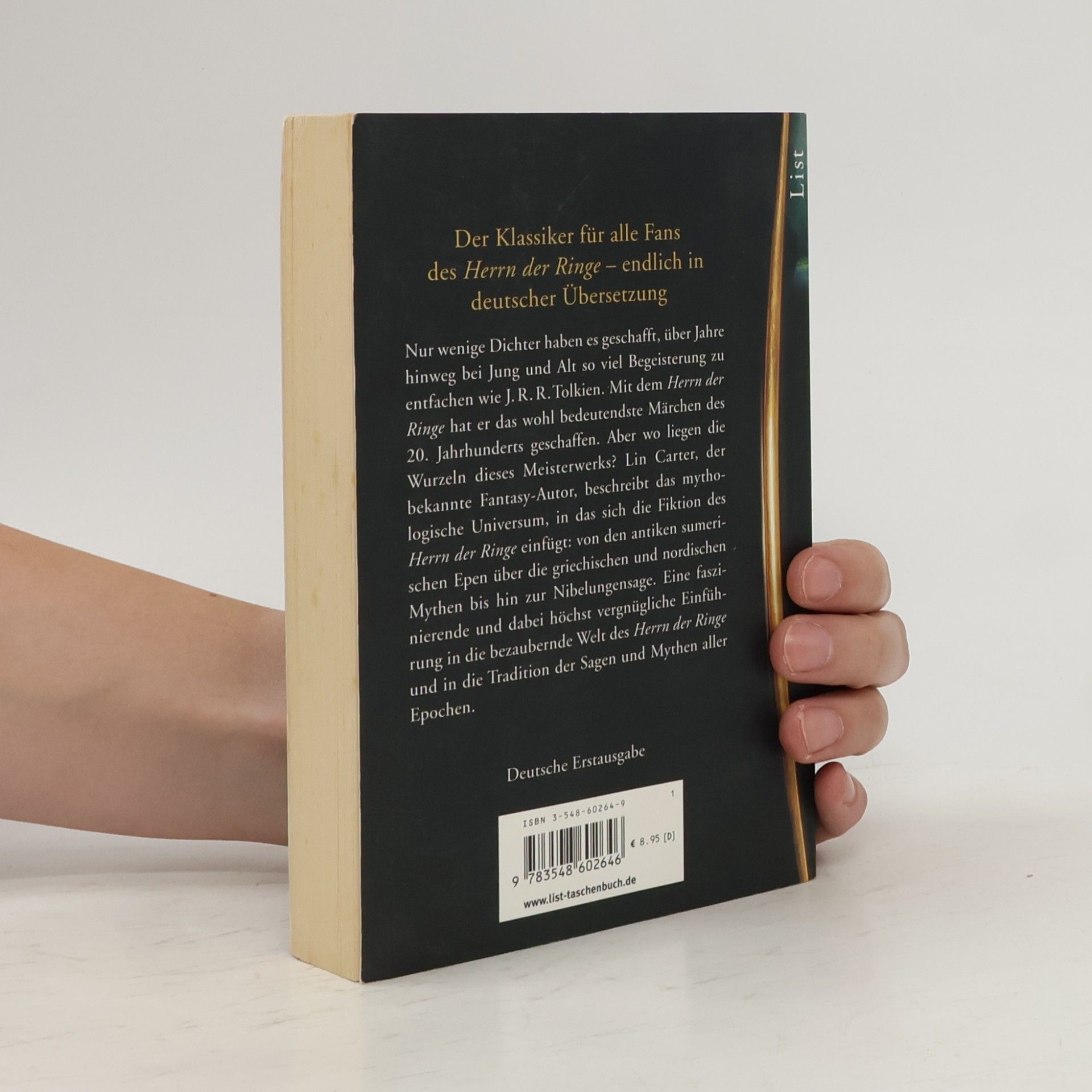Lin Carter Tolkiens Universum