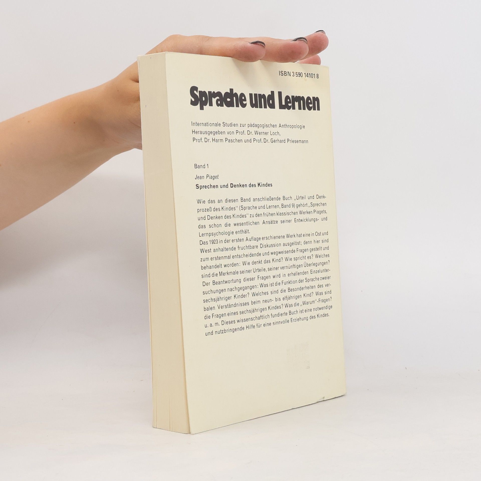 Jean Piaget Sprechen und Denken des Kindes