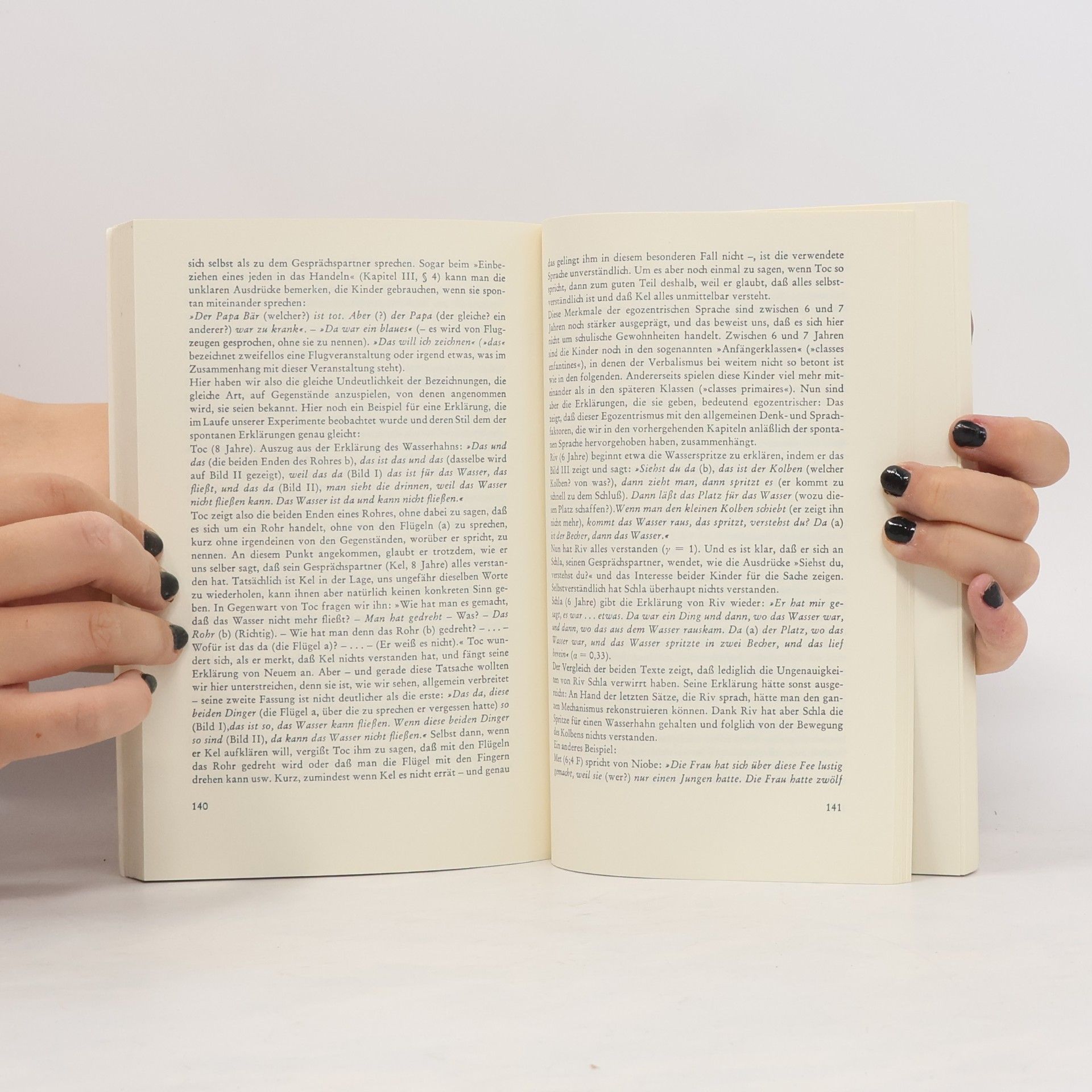 Jean Piaget Sprechen und Denken des Kindes