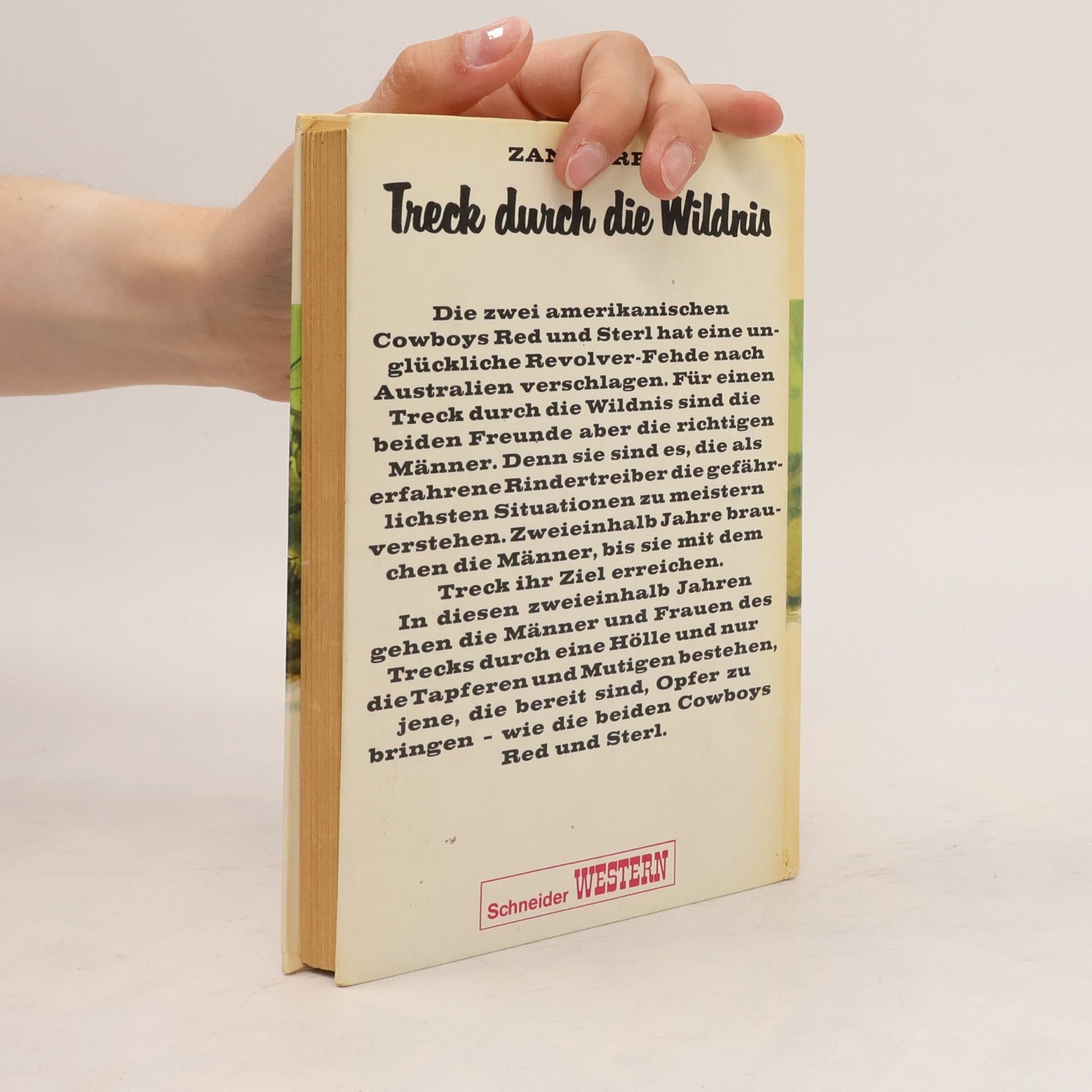 Zane Grey Treck Durch die Wildnis