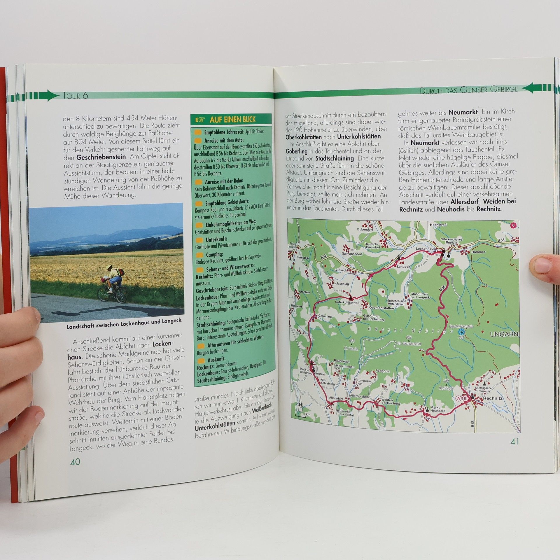 Otmar Walitsch Die schönsten Radtouren im Burgenland