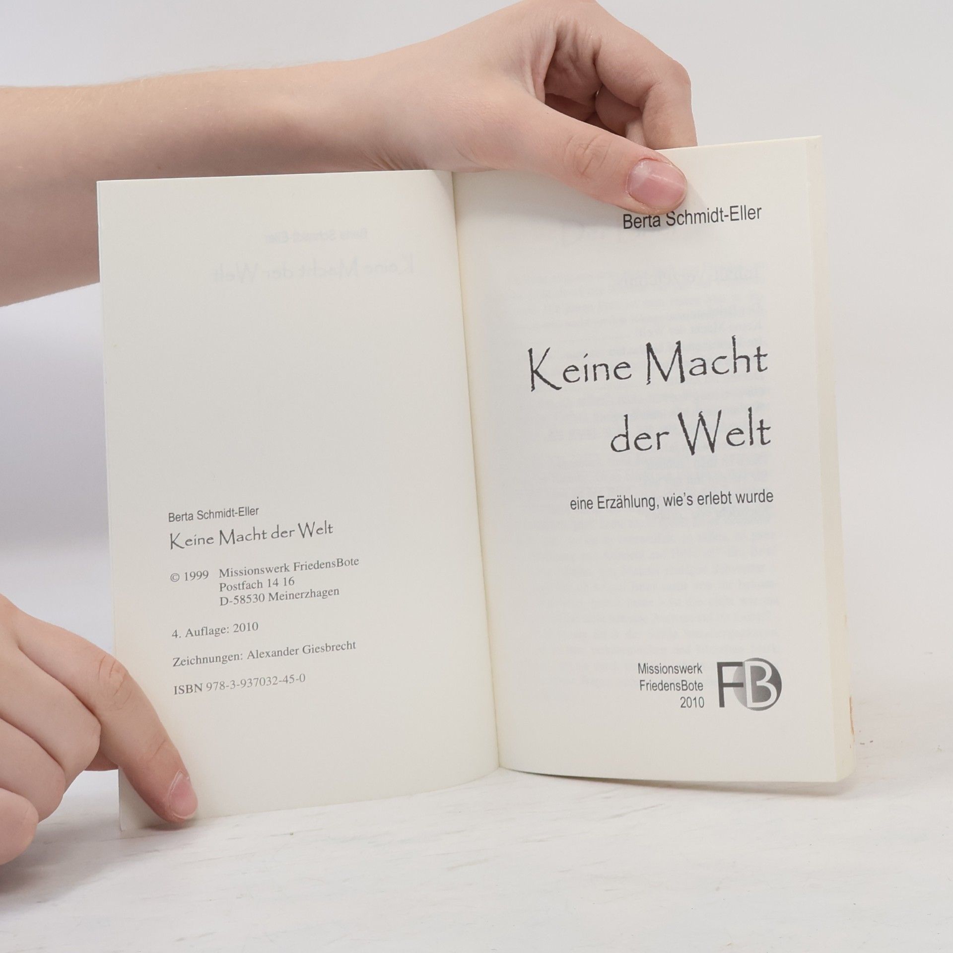Berta Schmidt-Eller Keine Macht der Welt