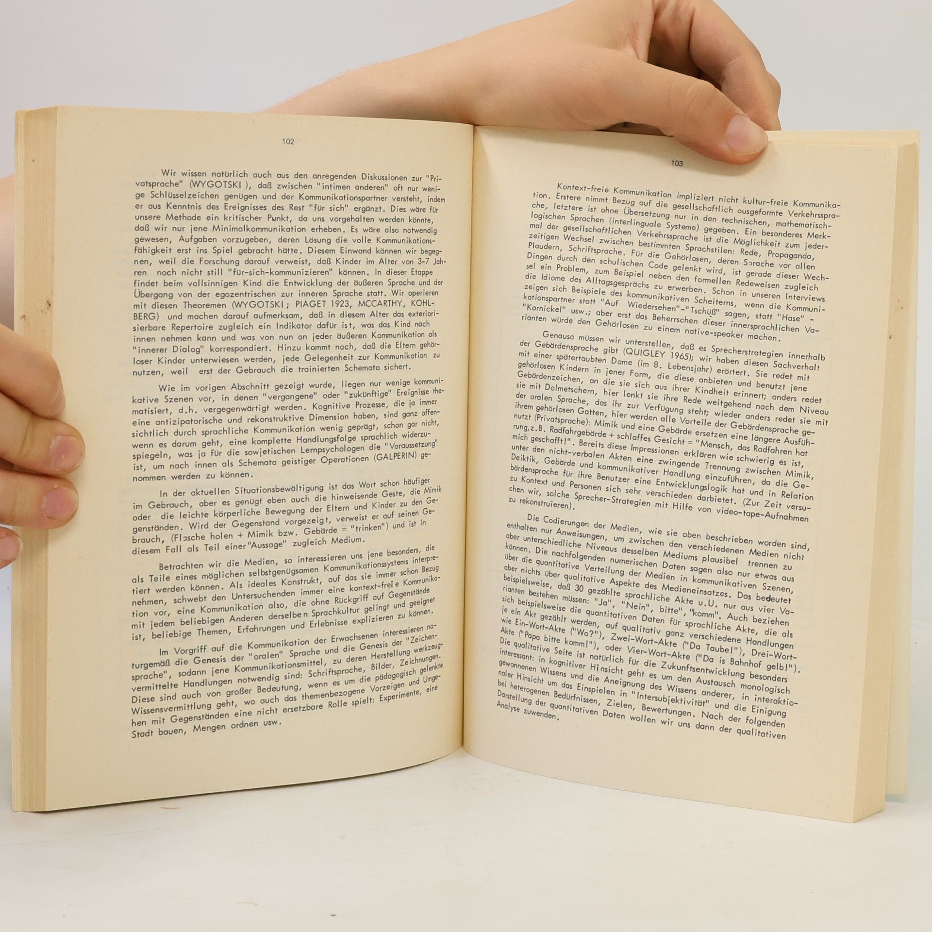 Siegmund Prillwitz Monographien: Kommunikation ohne Sprache