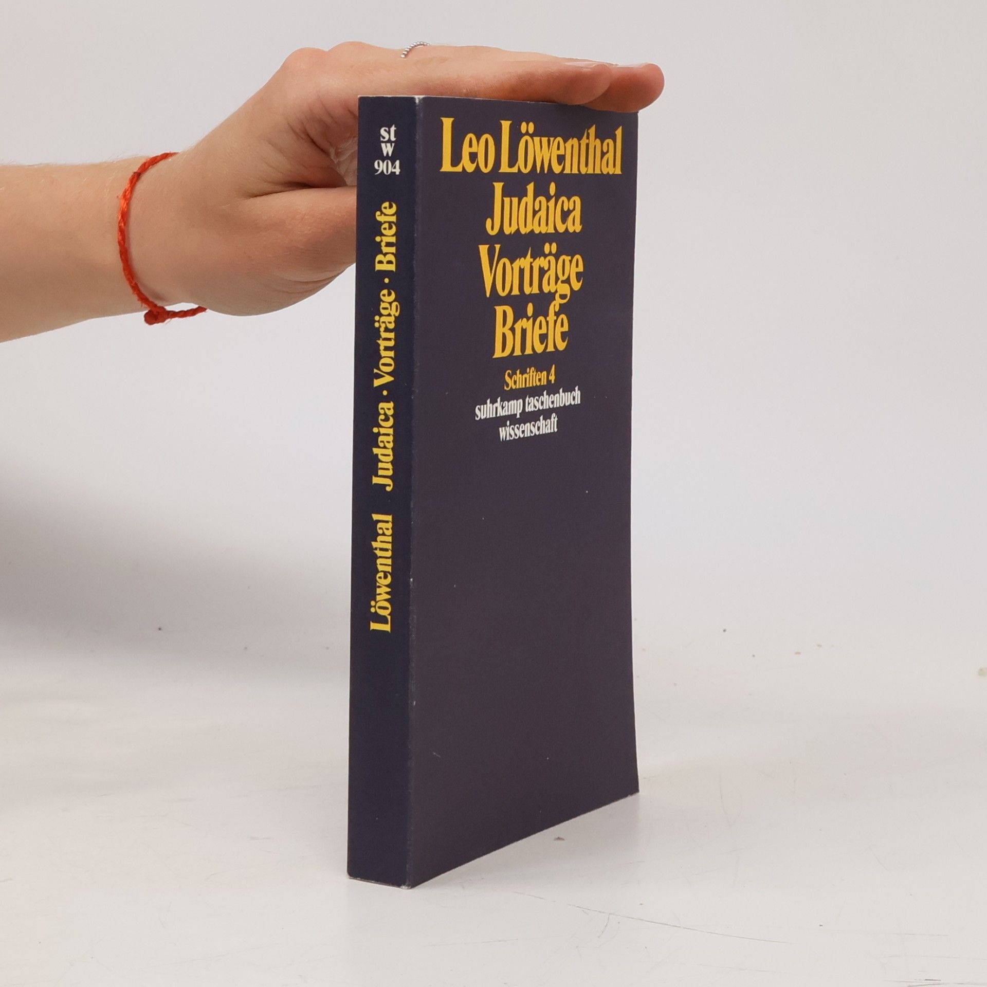 Schriften - 4: Judaica, Vorträge, Briefe