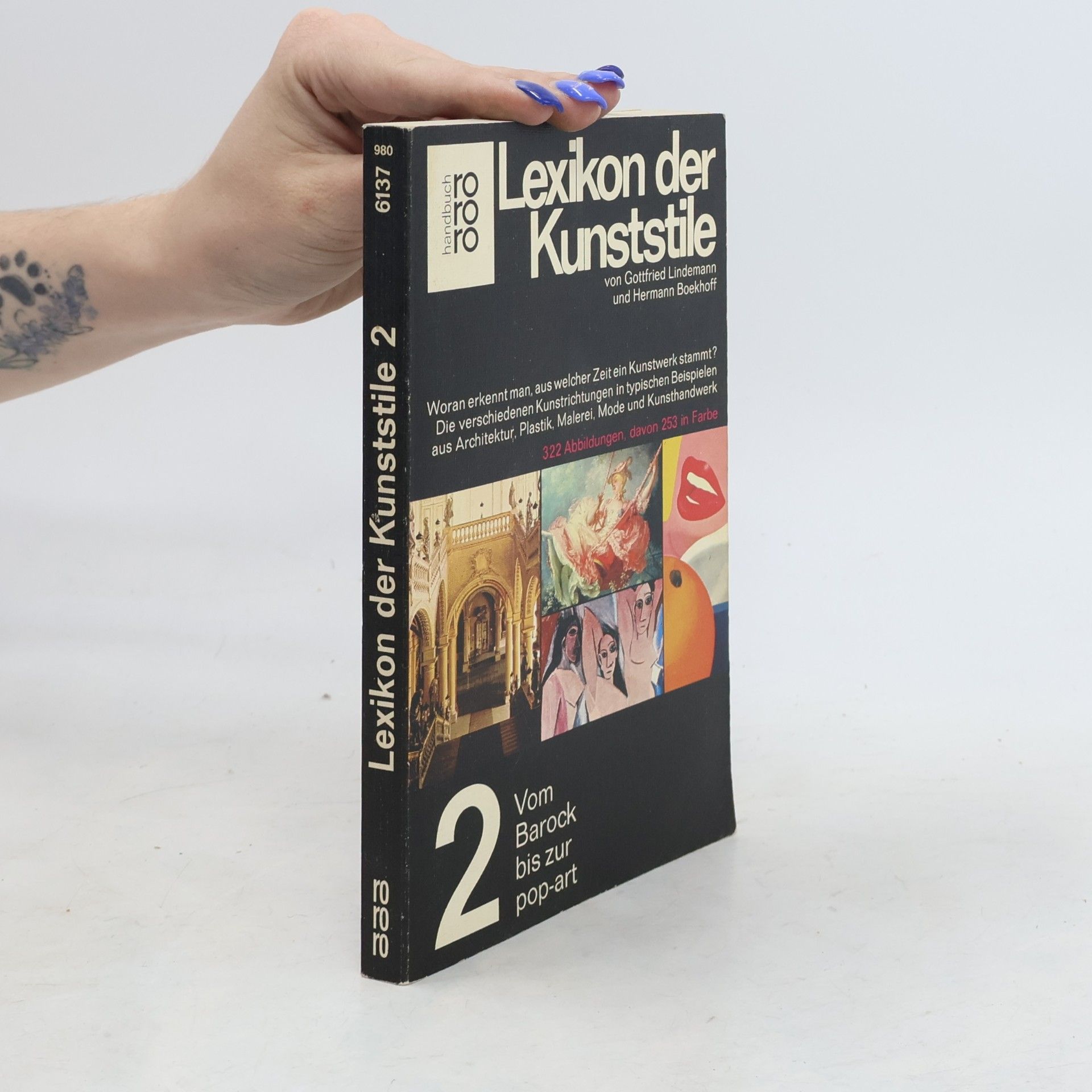 Gottfried Lindemann Lexikon der Kunststile. Band 2. Vom Barock bis zur Pop-art