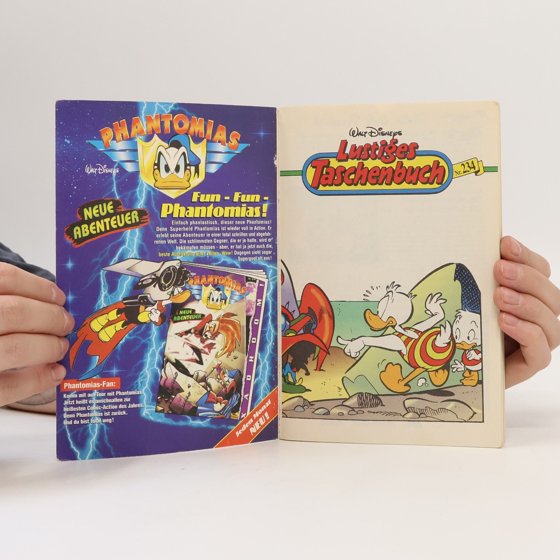 Walt Disney Lustiges Taschenbuch 234. Die Jagd nach dem Sumpfmonster