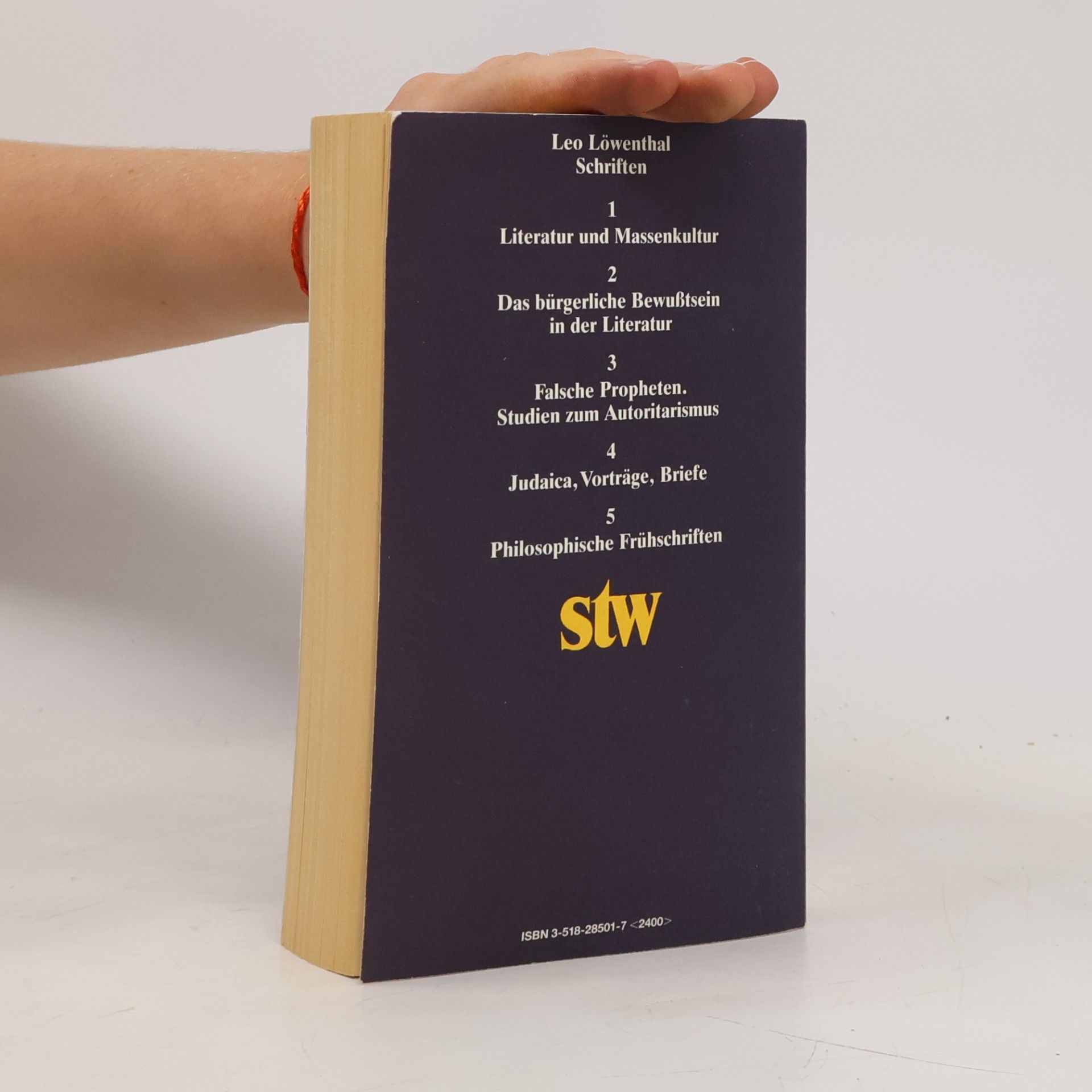 Leo Löwenthal Literatur und Massenkultur