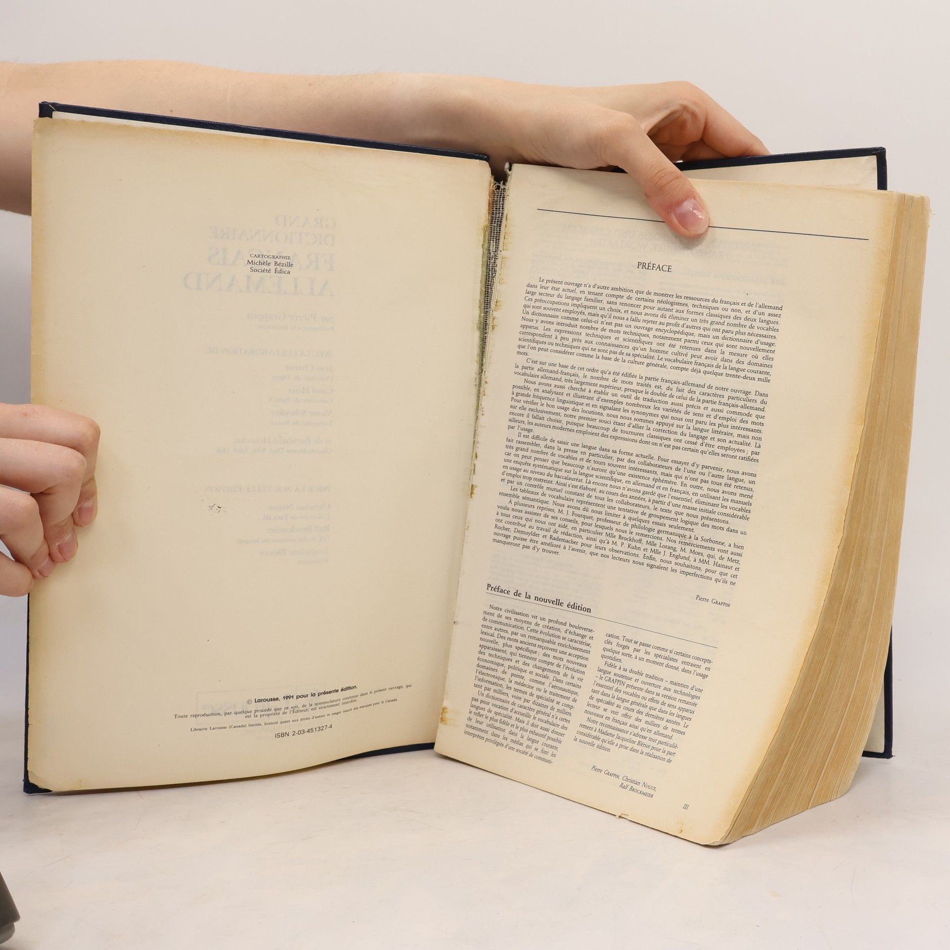 Pierre Grappin Grand dictionnaire français-allemand