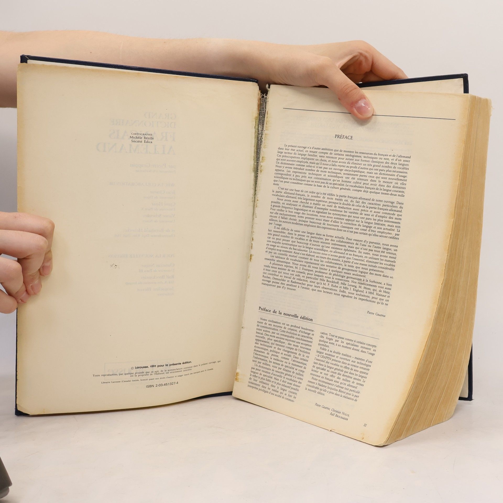 Pierre Grappin Grand dictionnaire français-allemand