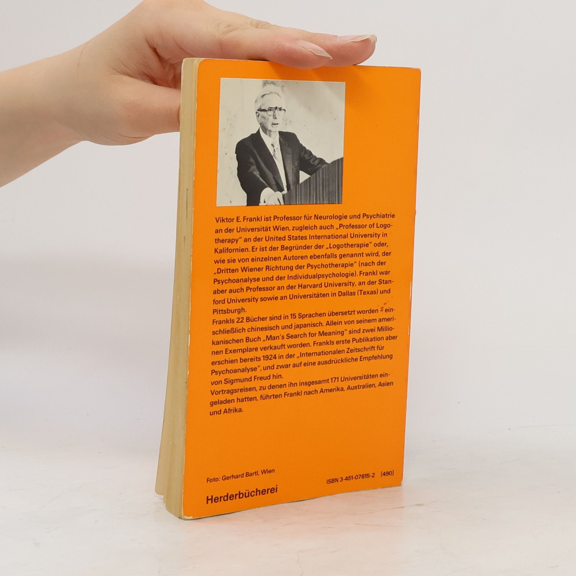 Viktor Emil Frankl Das Leiden am sinnlosen Leben