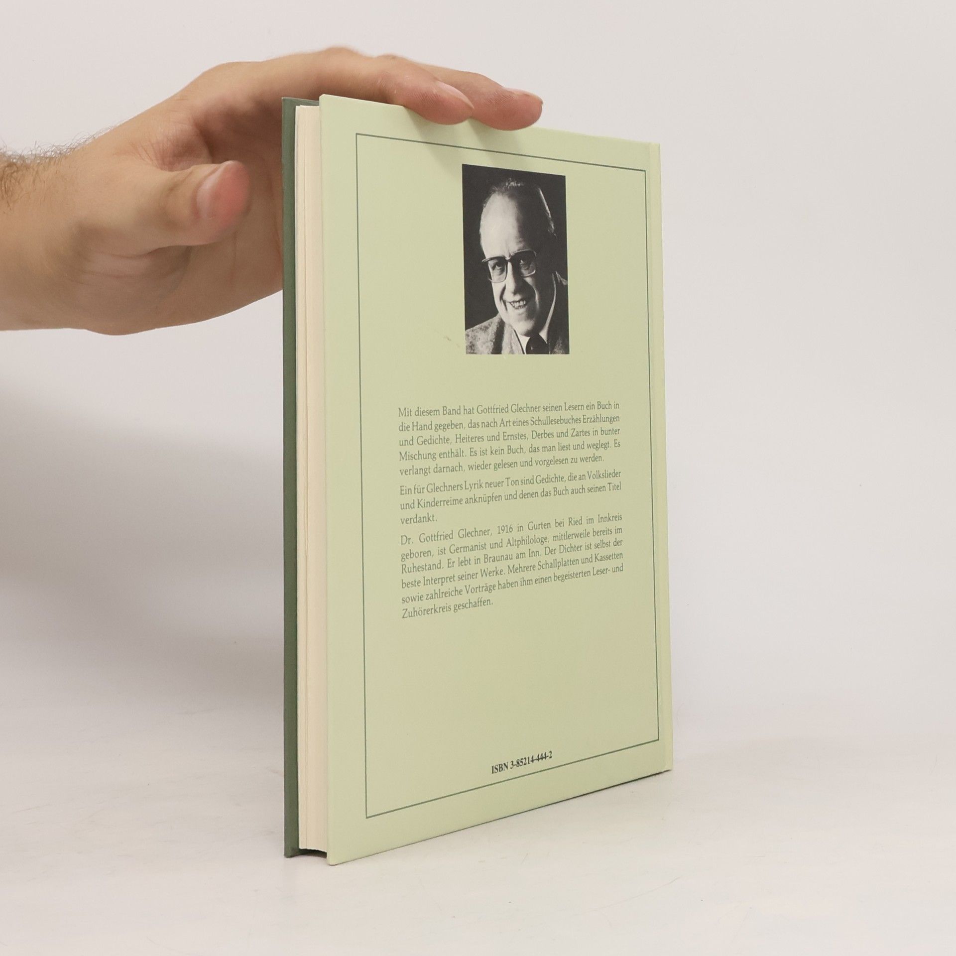 Gottfried Glechner Edlmann - Bedlmann: Erzählungen - Gedichte