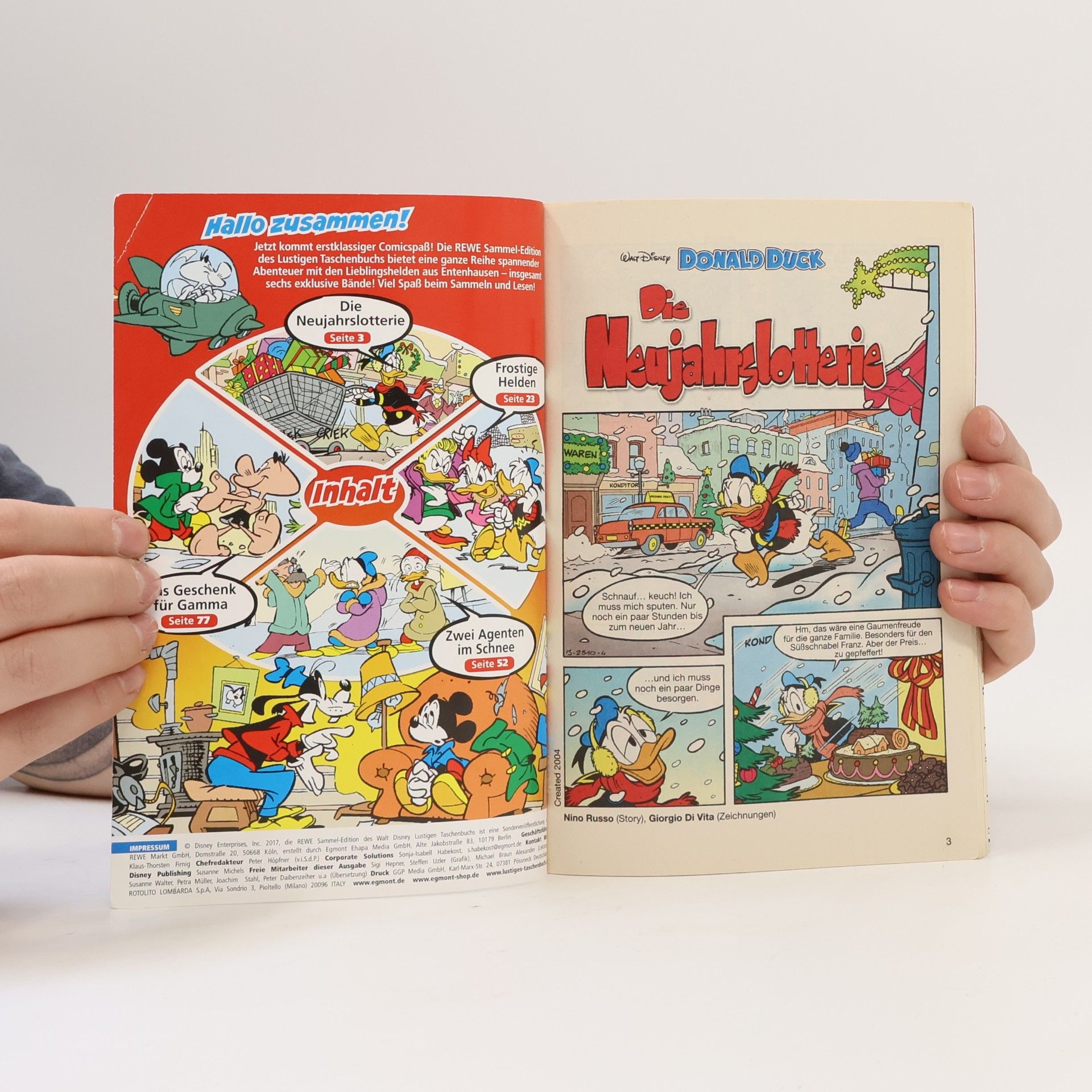 Autorenkollektiv Lustiges Taschenbuch Rewe Sammel-Edition